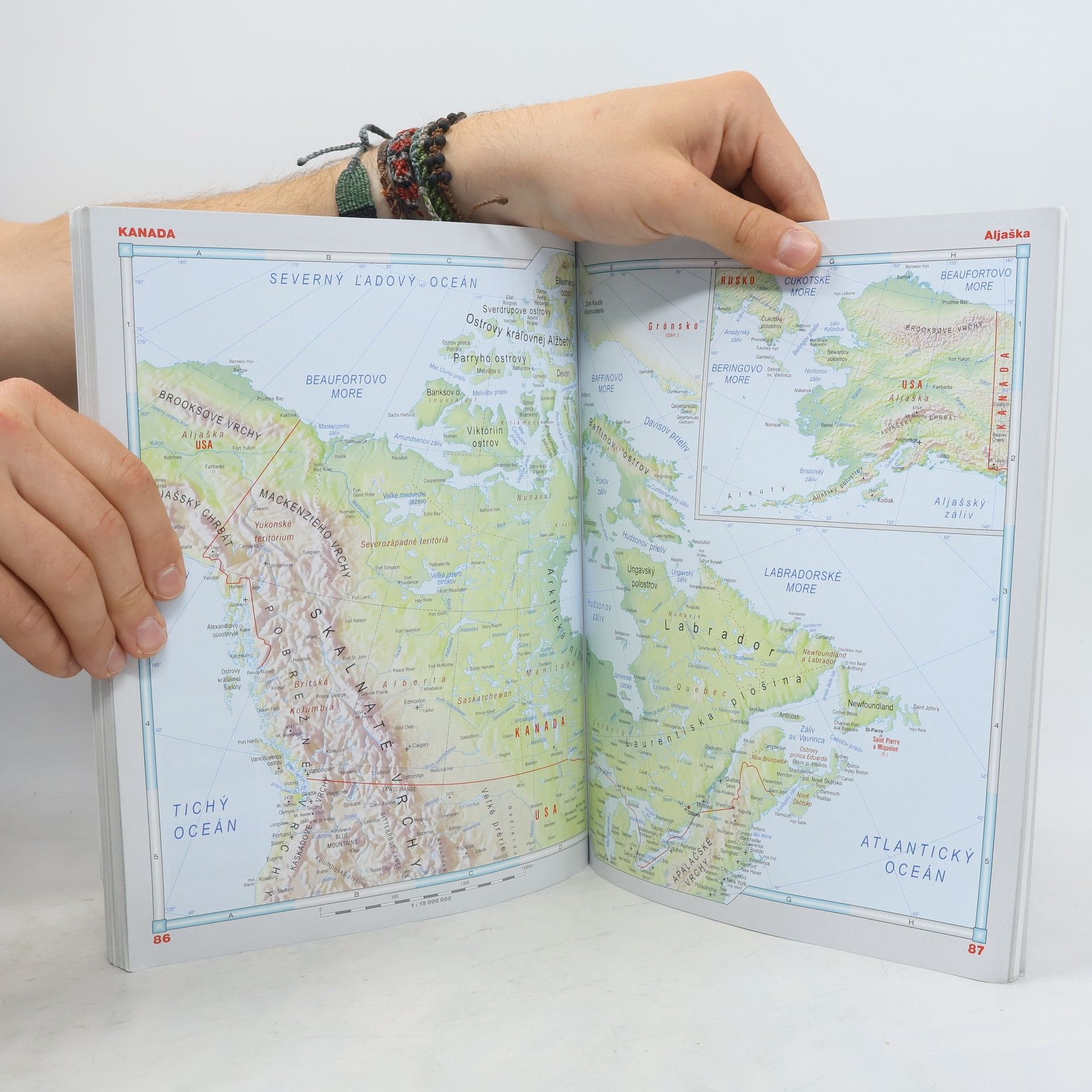 Ladislav Tolmáči Školský geografický atlas Svet