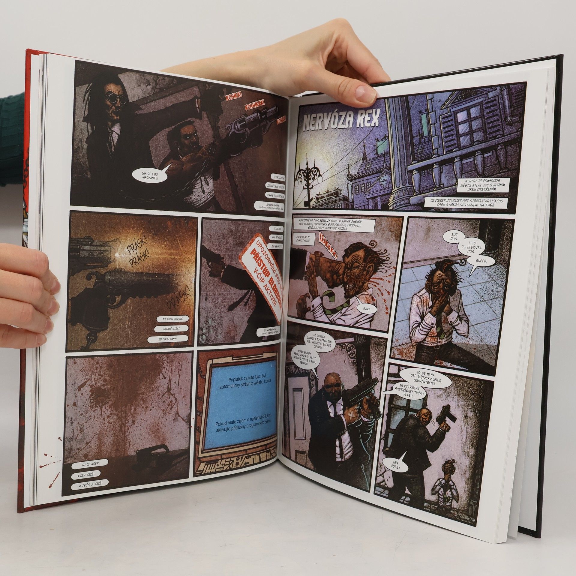 František Fuka 2000 Crew : komiksy z prvních čísel magazínu Crew