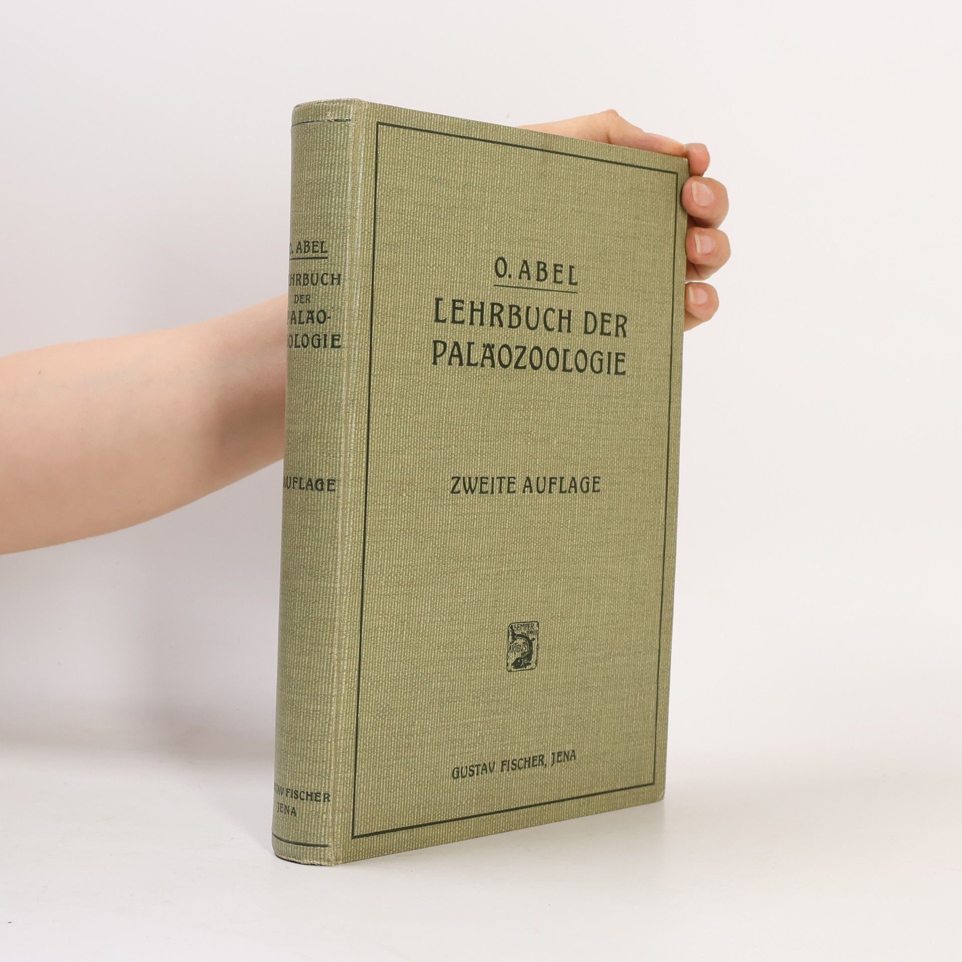 O. Abel Lehrbuch der Paläozoologie 2