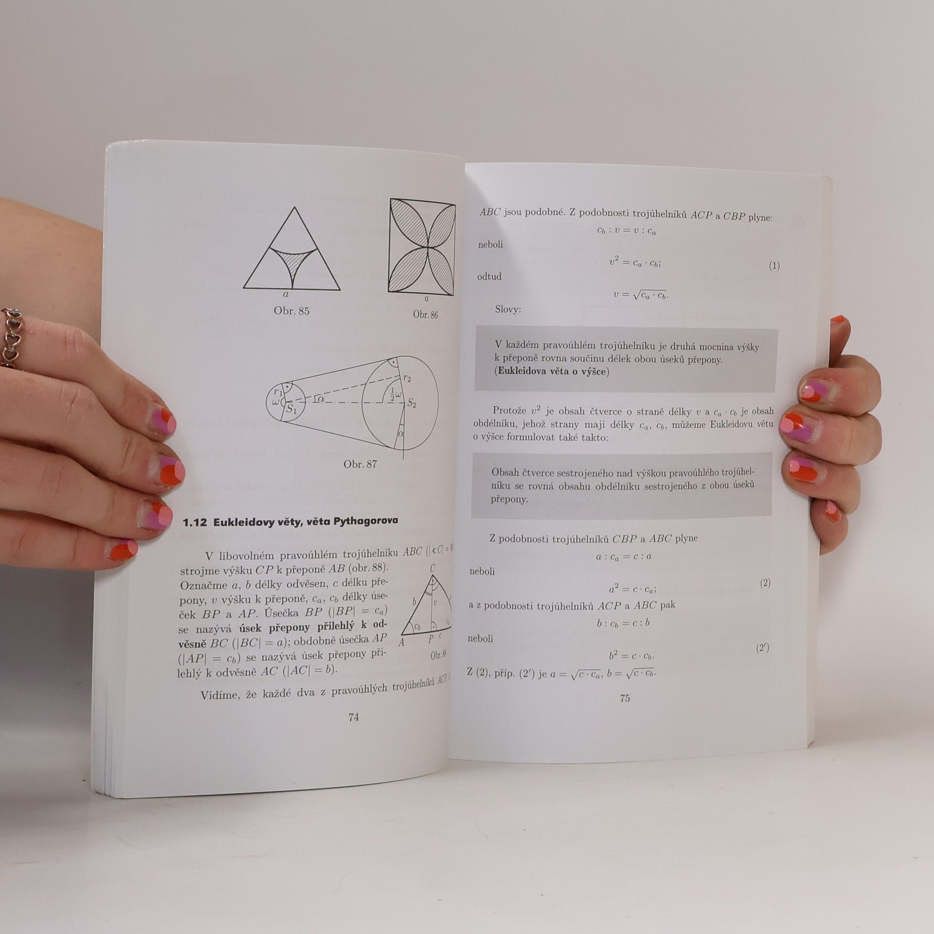 Eva Pomykalová Matematika pro gymnázia: planimetrie