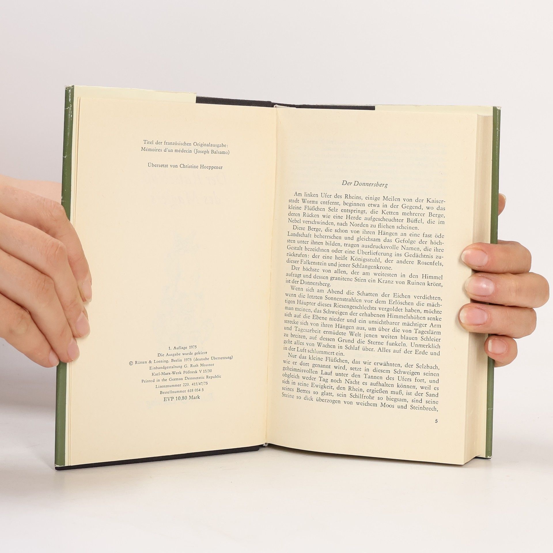 Alexandre Dumas Der Ratschluss des Magiers