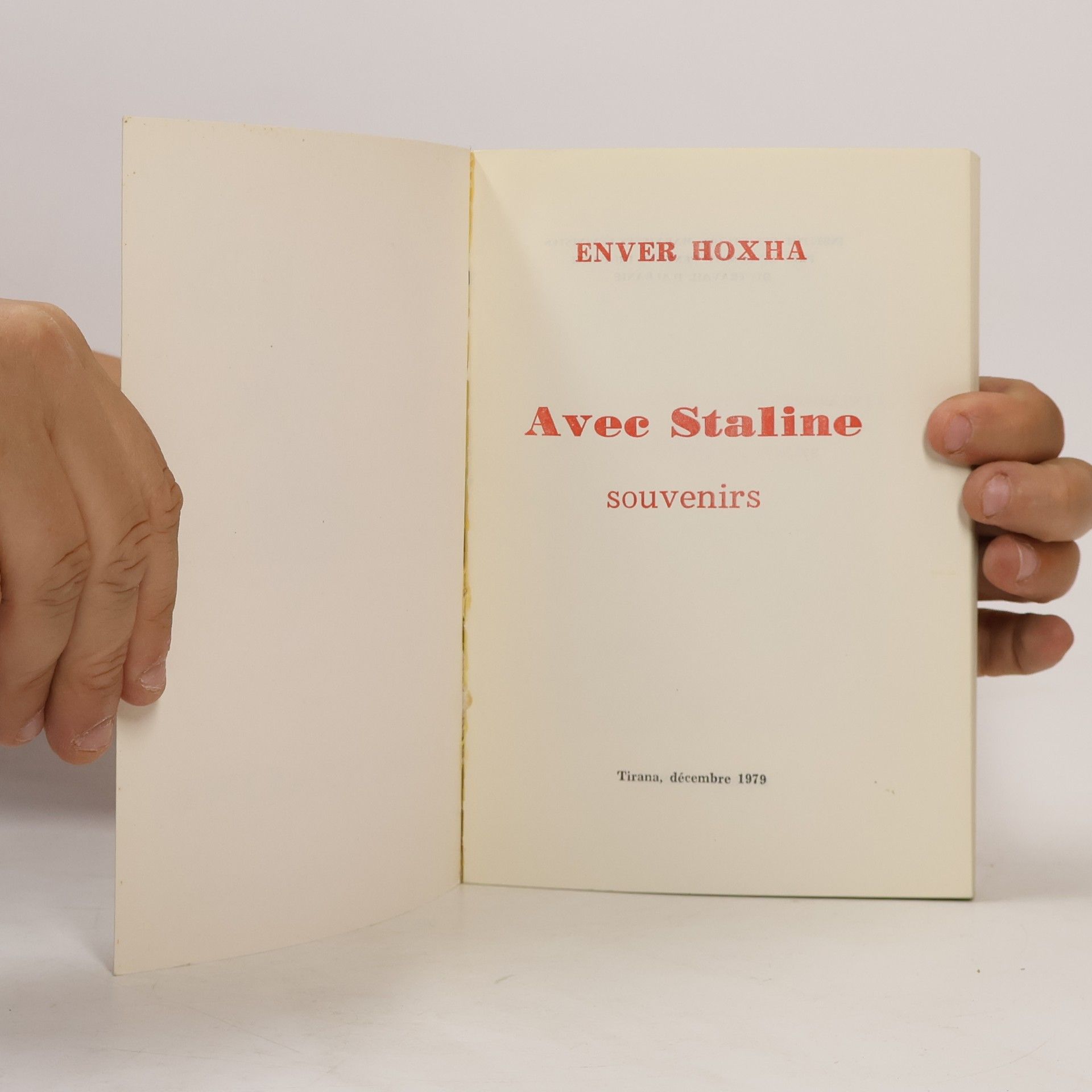 Enver Hoxha Avec Staline