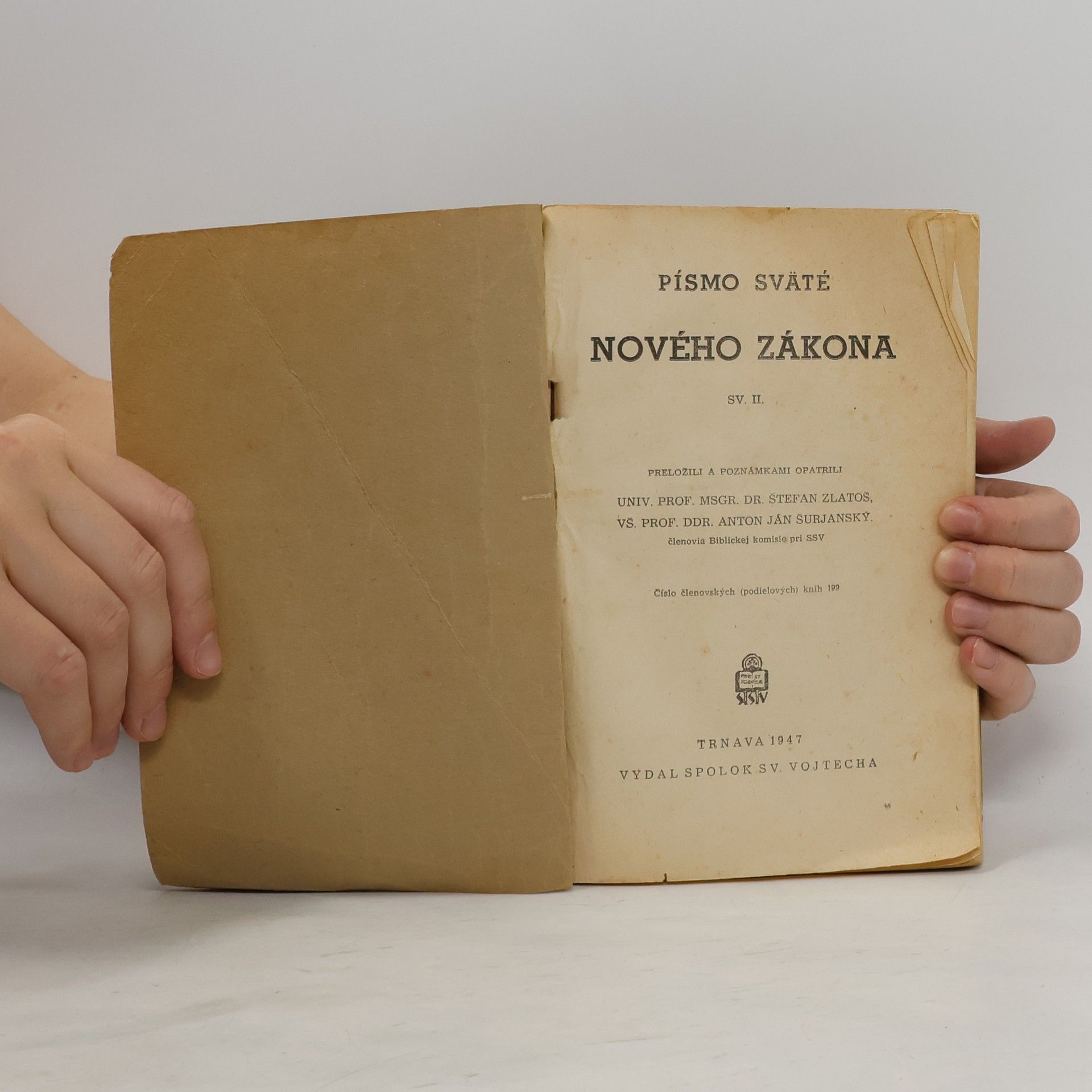 Autorenkollektiv Písmo sväté Nového zákona Svazek II.