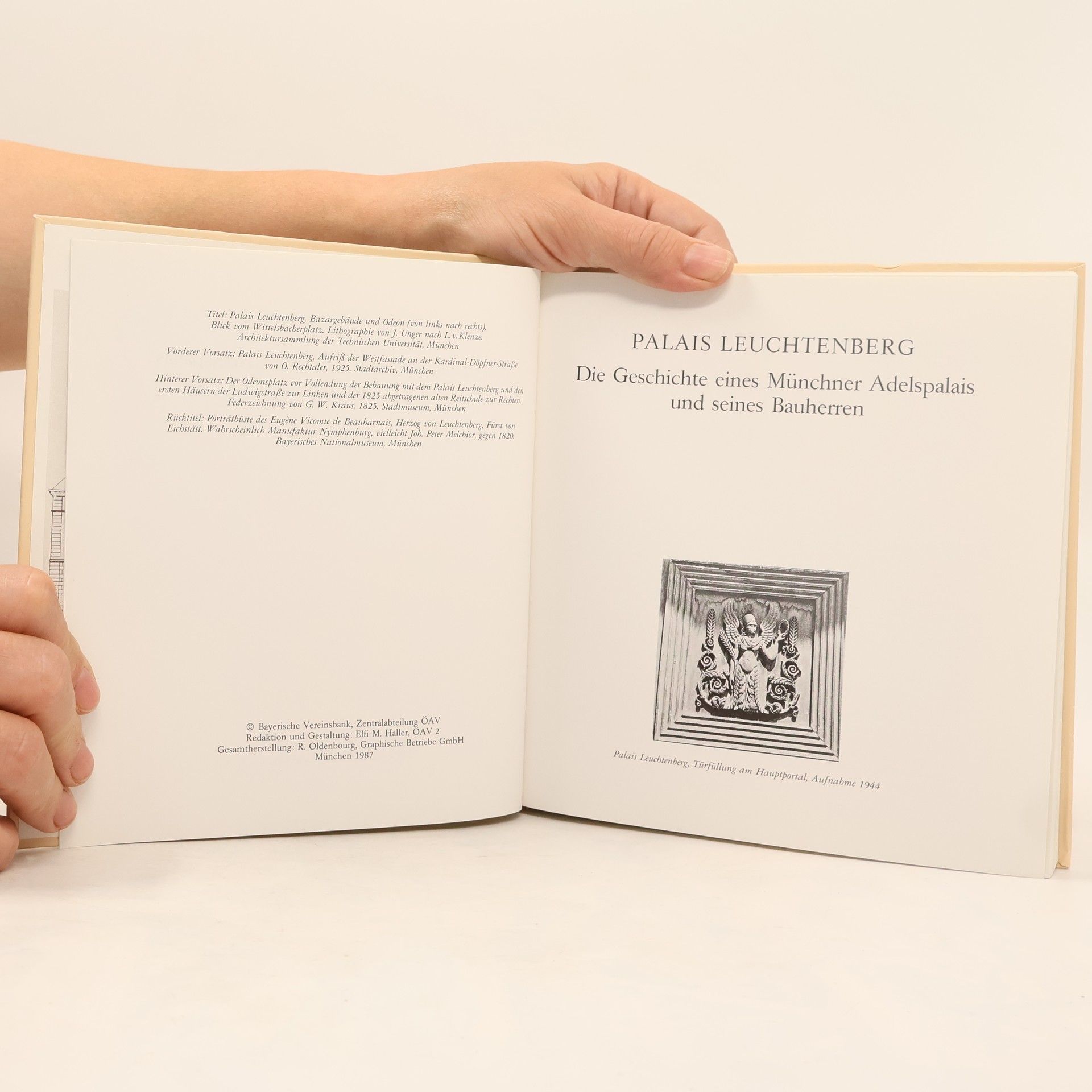 Autores varios Palais Leuchtenberg. Die Geschichte eines Münchner Adelspalais und seines Bauherren