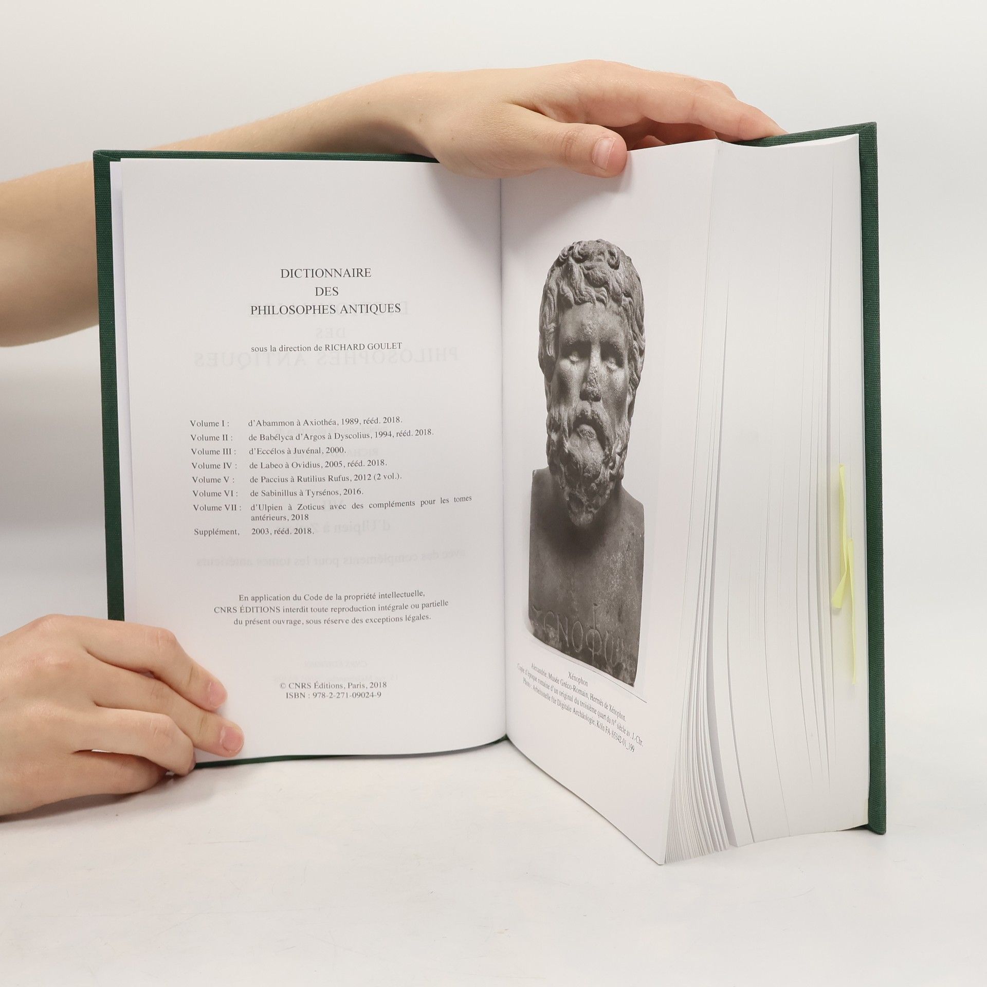 Richard Goulet Dictionnaire des philosophes antiques VII d'Ulpien à Zoticus