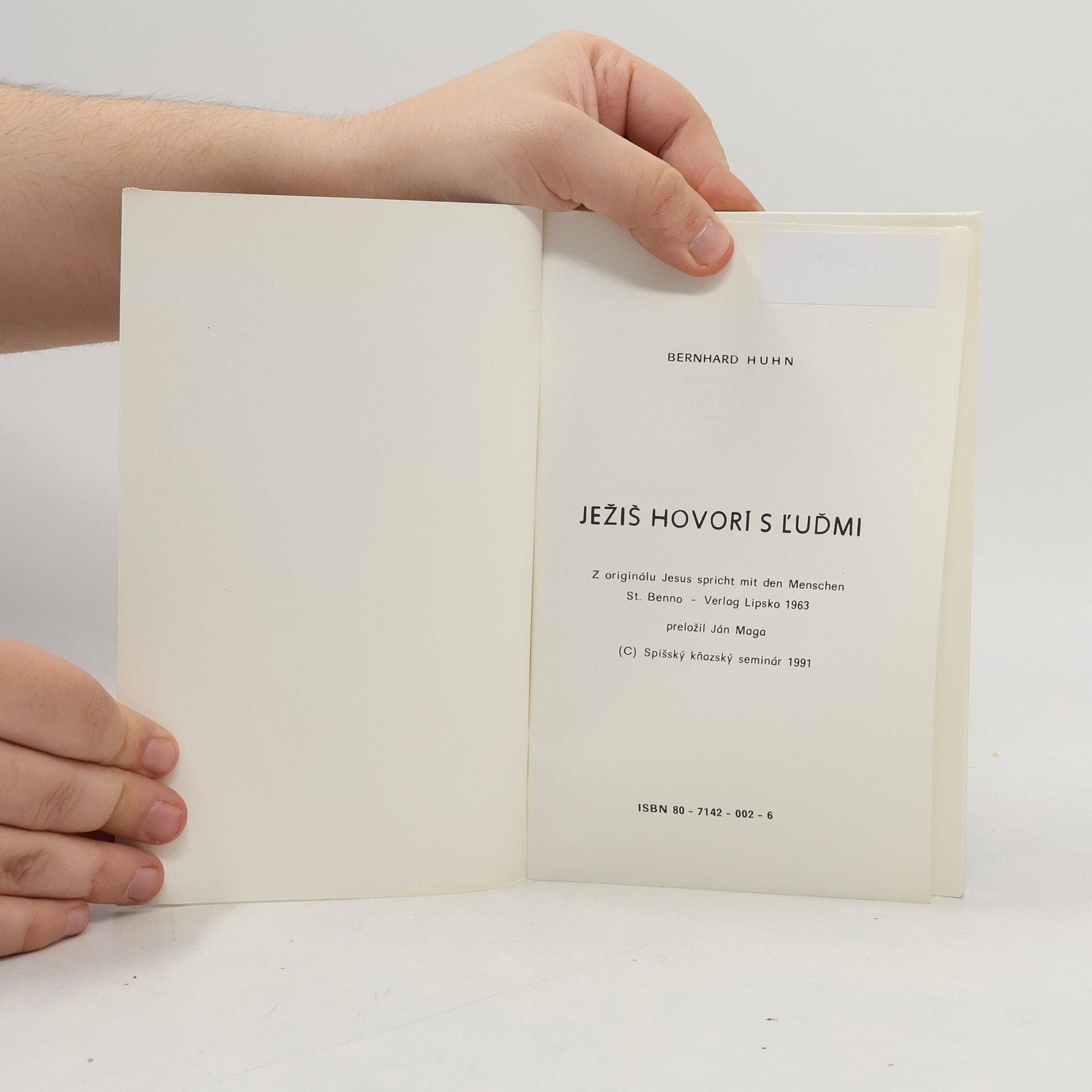 Bernhard Huhn Ježiš hovorí s ľuďmi