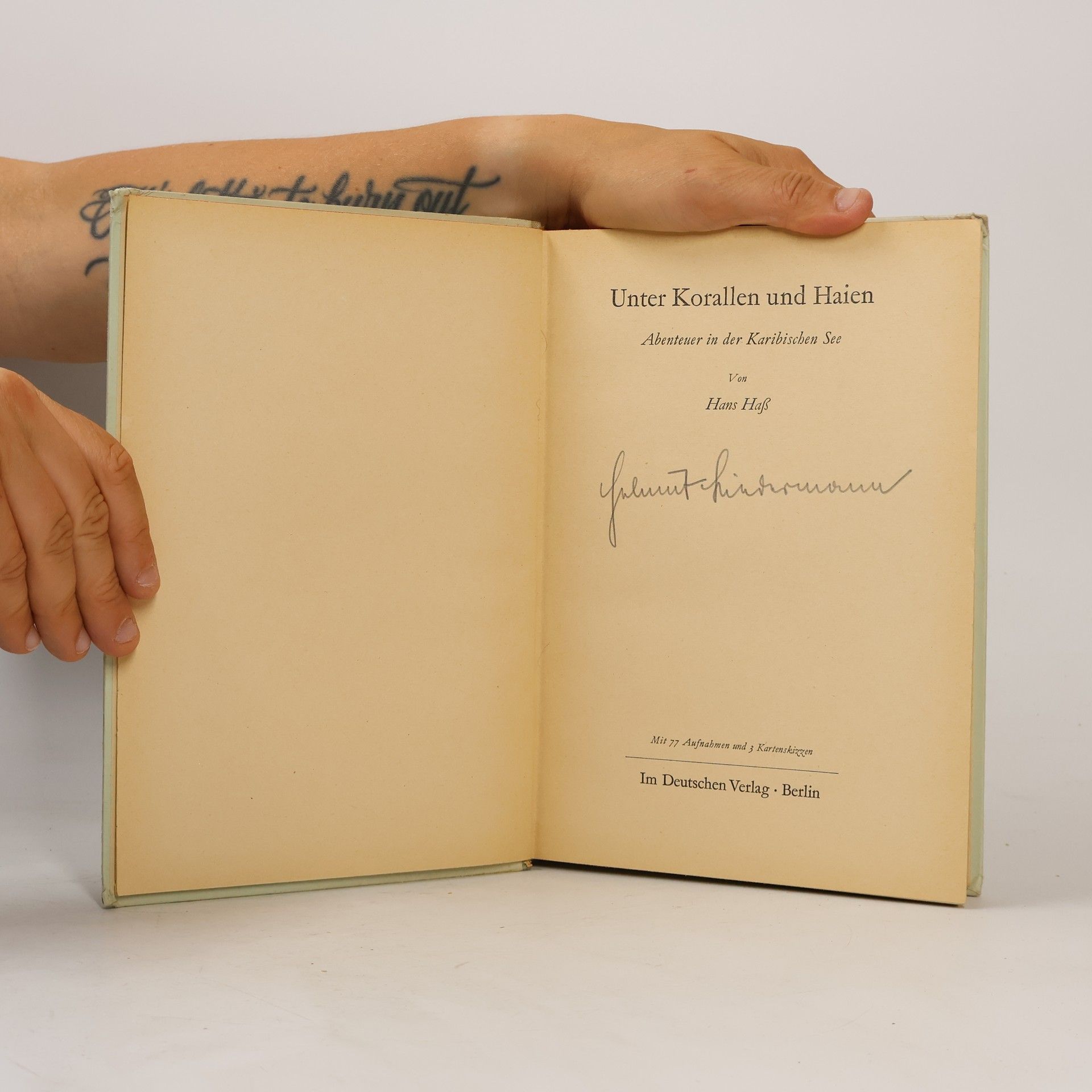 Hans Hass Unter korallen und haien