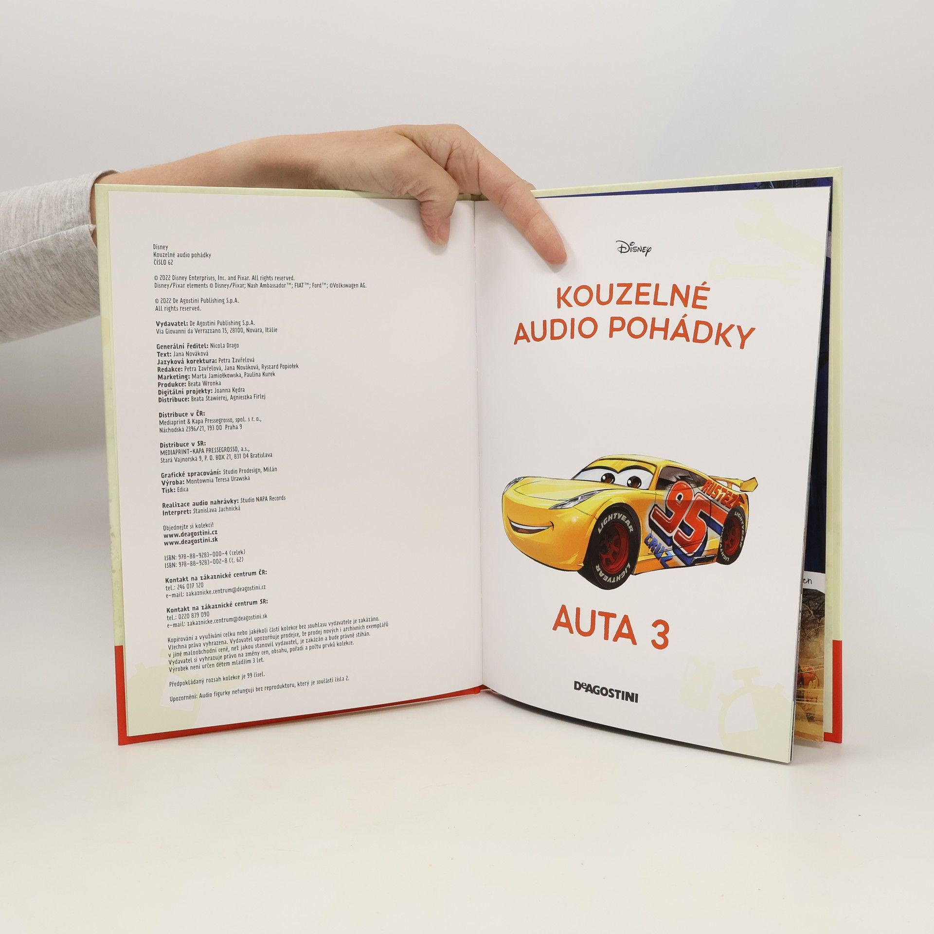 Autorenkollektiv Kouzelné audio pohádky 62. Auta 3