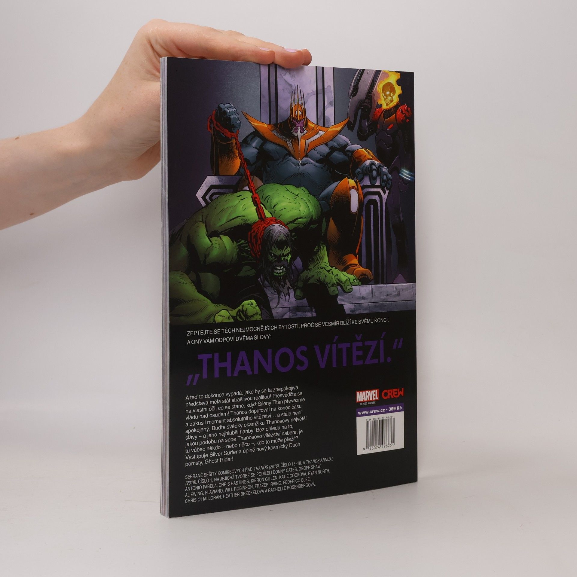 Donny Cates Thanos. Thanos vítězí