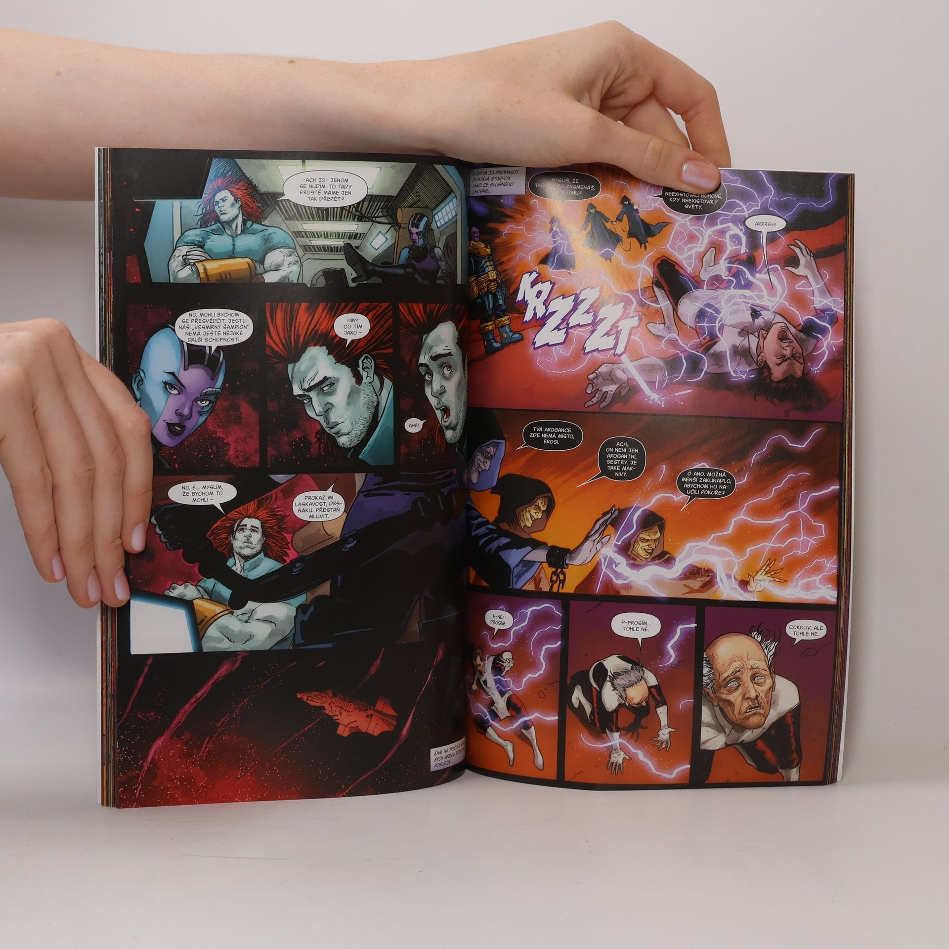Jeff Lemire Thanos. Lom bohů