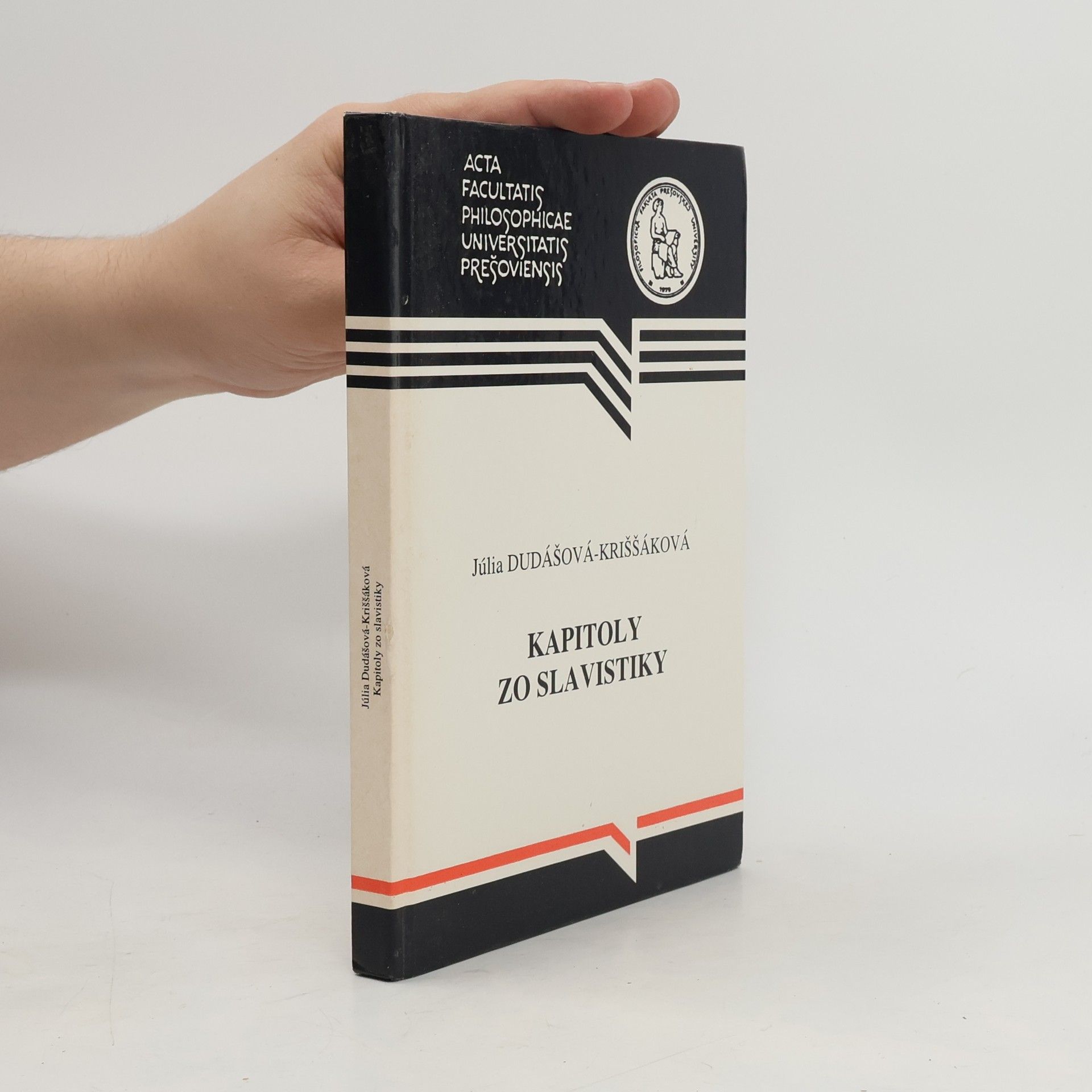 Júlia Dudášová-Kriššáková Kapitoly zo slavistiky