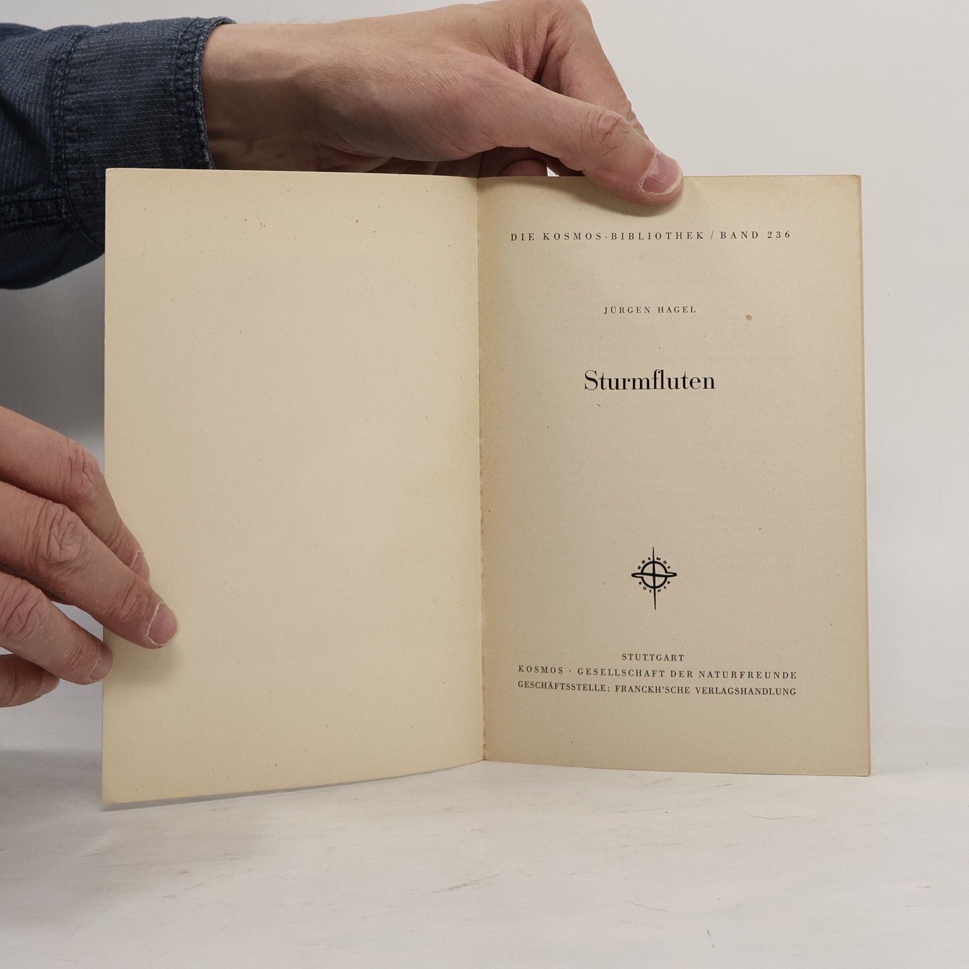 Jürgen Hagel Die Kosmos-Bibliothek 236. Sturmfluten