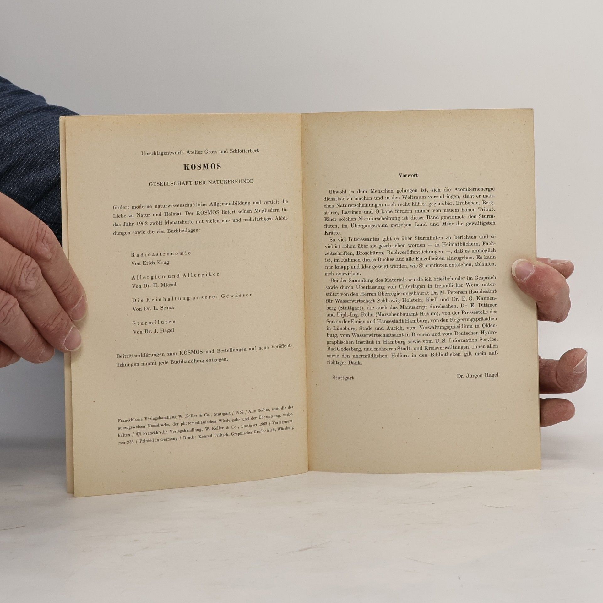 Jürgen Hagel Die Kosmos-Bibliothek 236. Sturmfluten