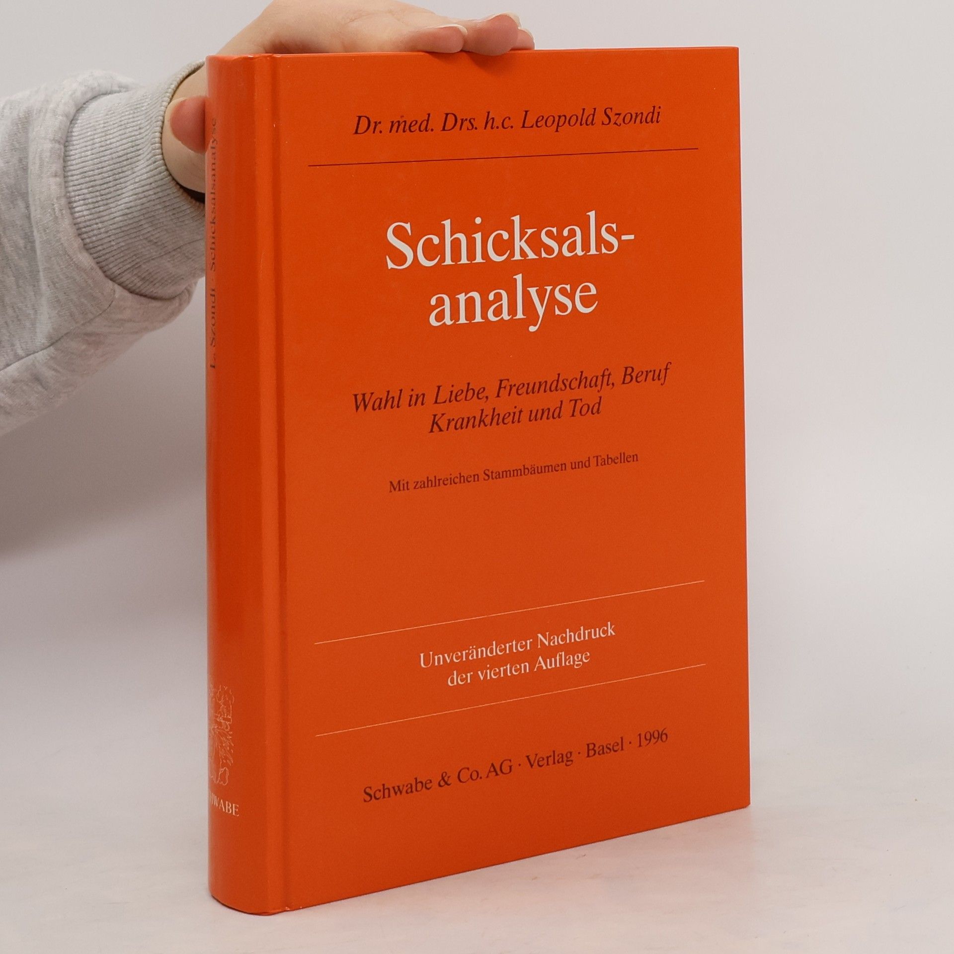 Léopold Szondi Schicksalsanalyse Genetik des Schicksals