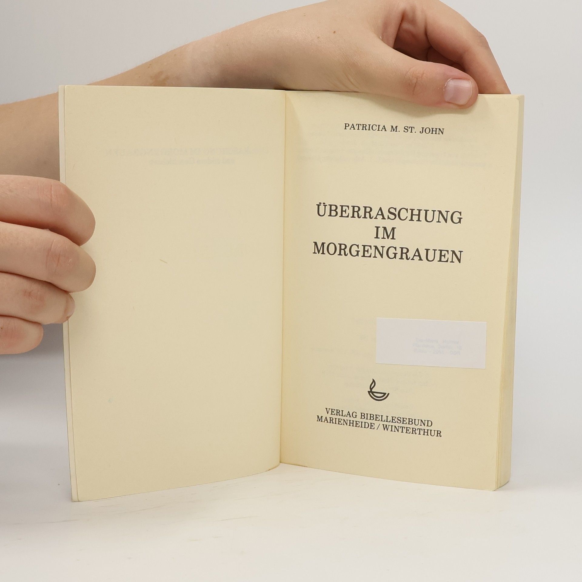 Patricia St. John Überraschung im Morgengrauen