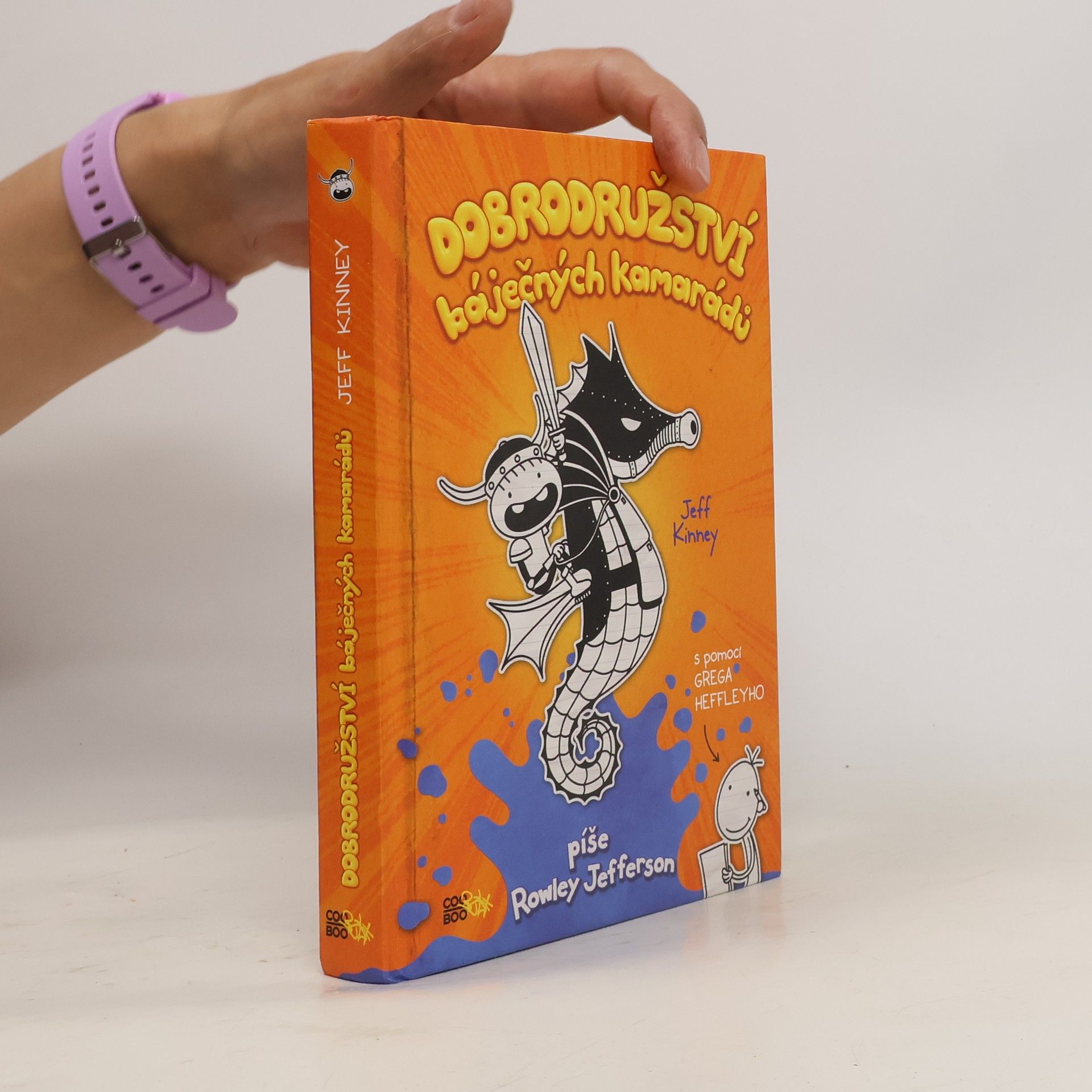 Jeff Kinney Dobrodružství báječných kamarádů. Píše Rowley Jefferson