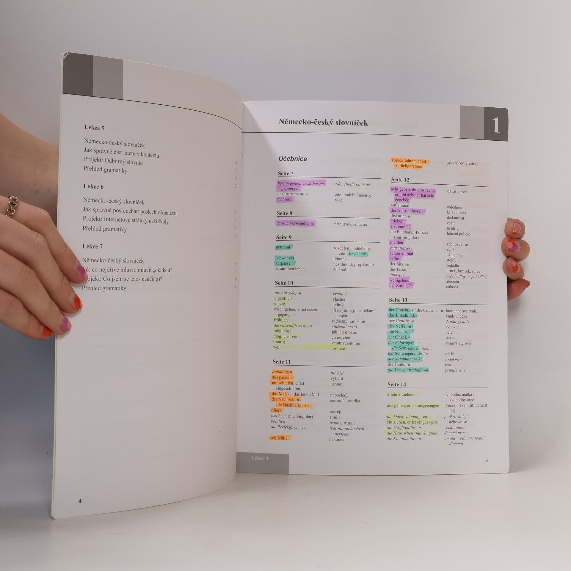 Collectif d'auteurs Schritte international 3 : Glossar XXL : Deutsch-Tschechisch, Německo-český slovníček : Niveau A2
