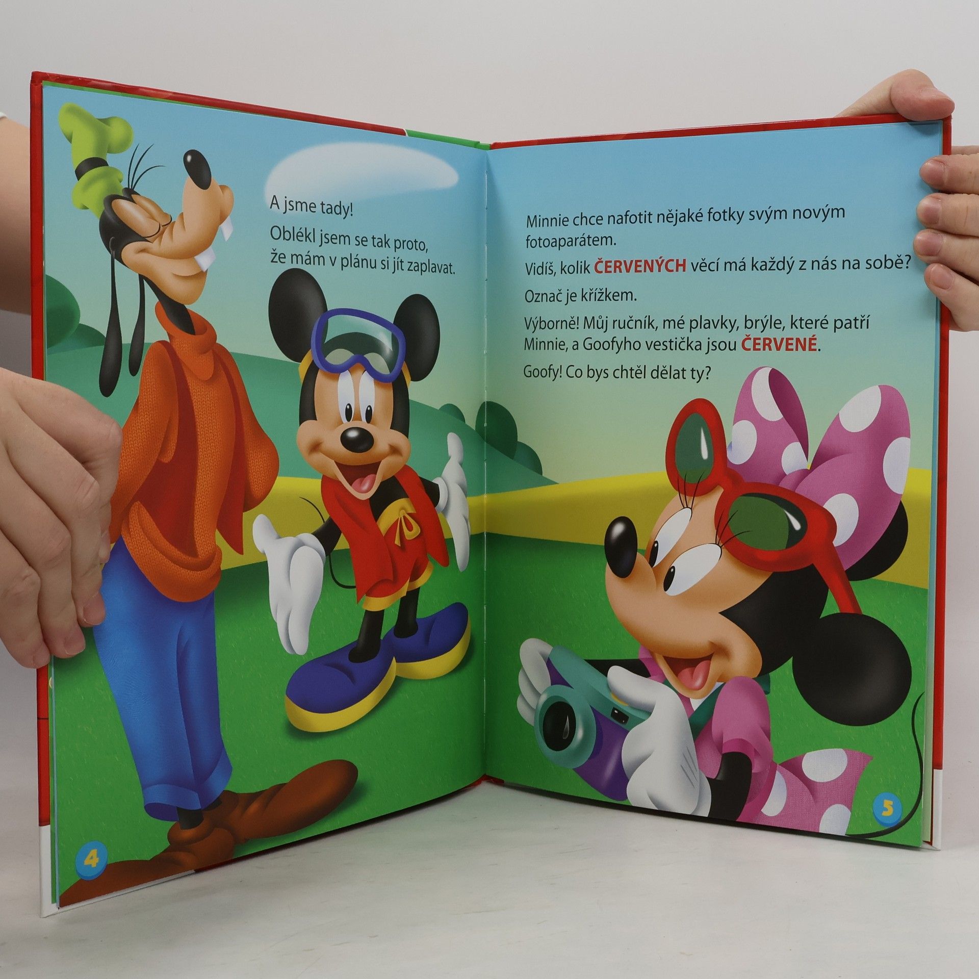 Autores varios Hraj si a uč se s Mickey Mousem 3. Červená!