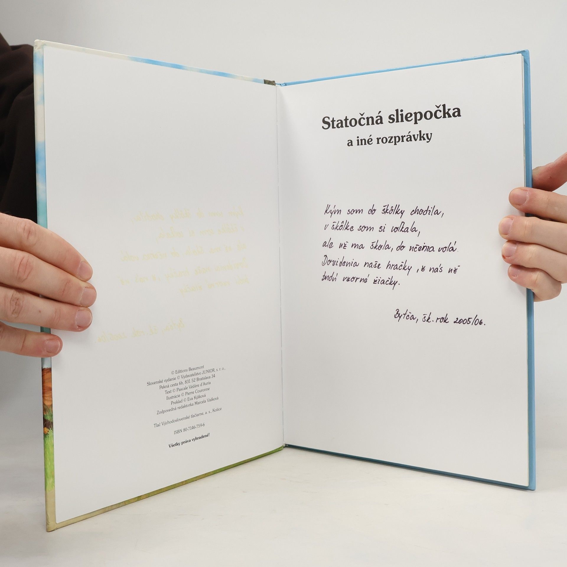 Pascal Védére d'Auria O statočnej sliepočke a iné rozprávky