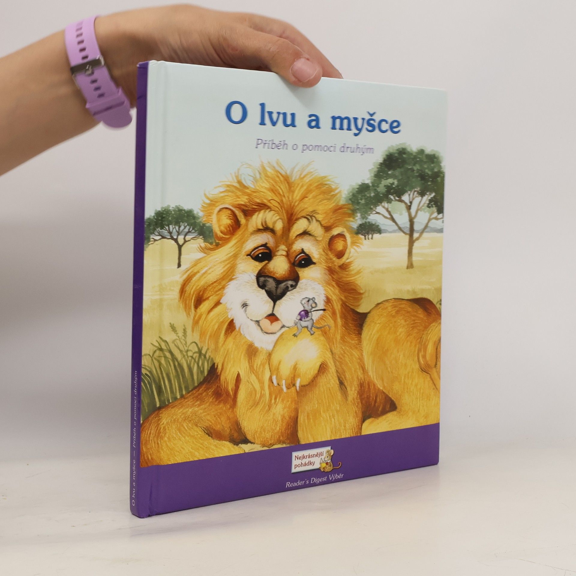 Kolektiv autorů O lvu a myšce. Příběh o pomoci druhým