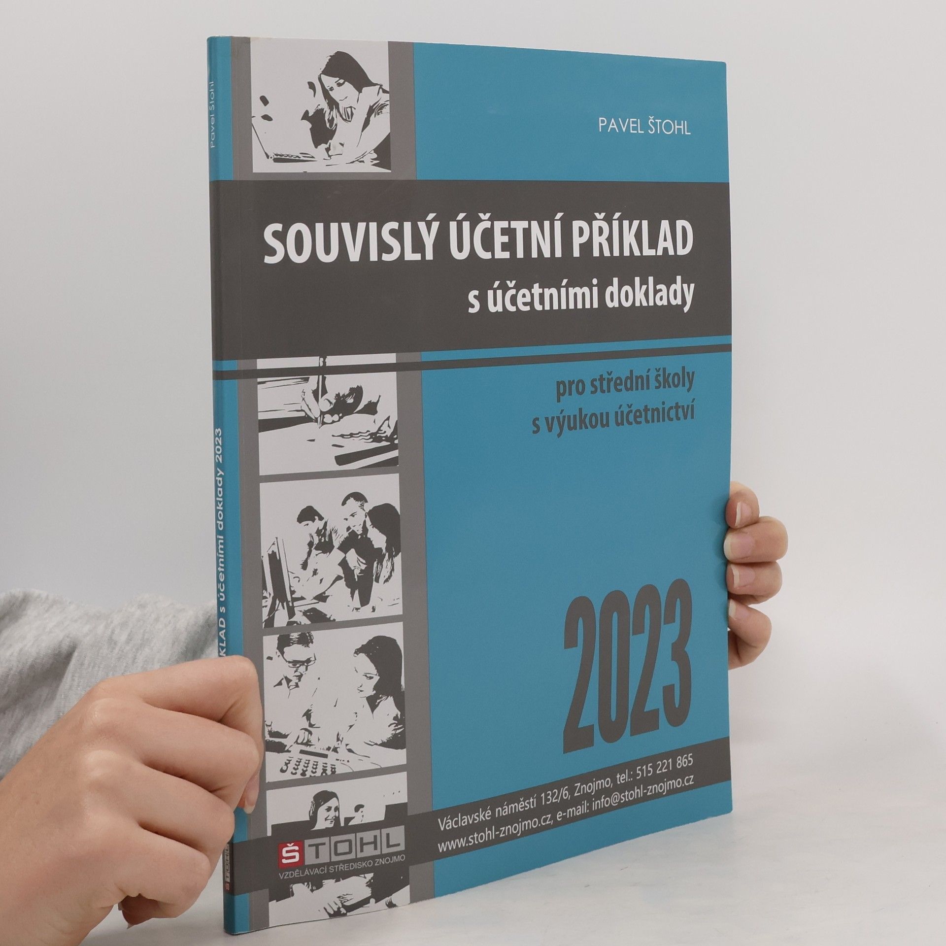 Souvislý účetní příklad s účetními doklady 2023
