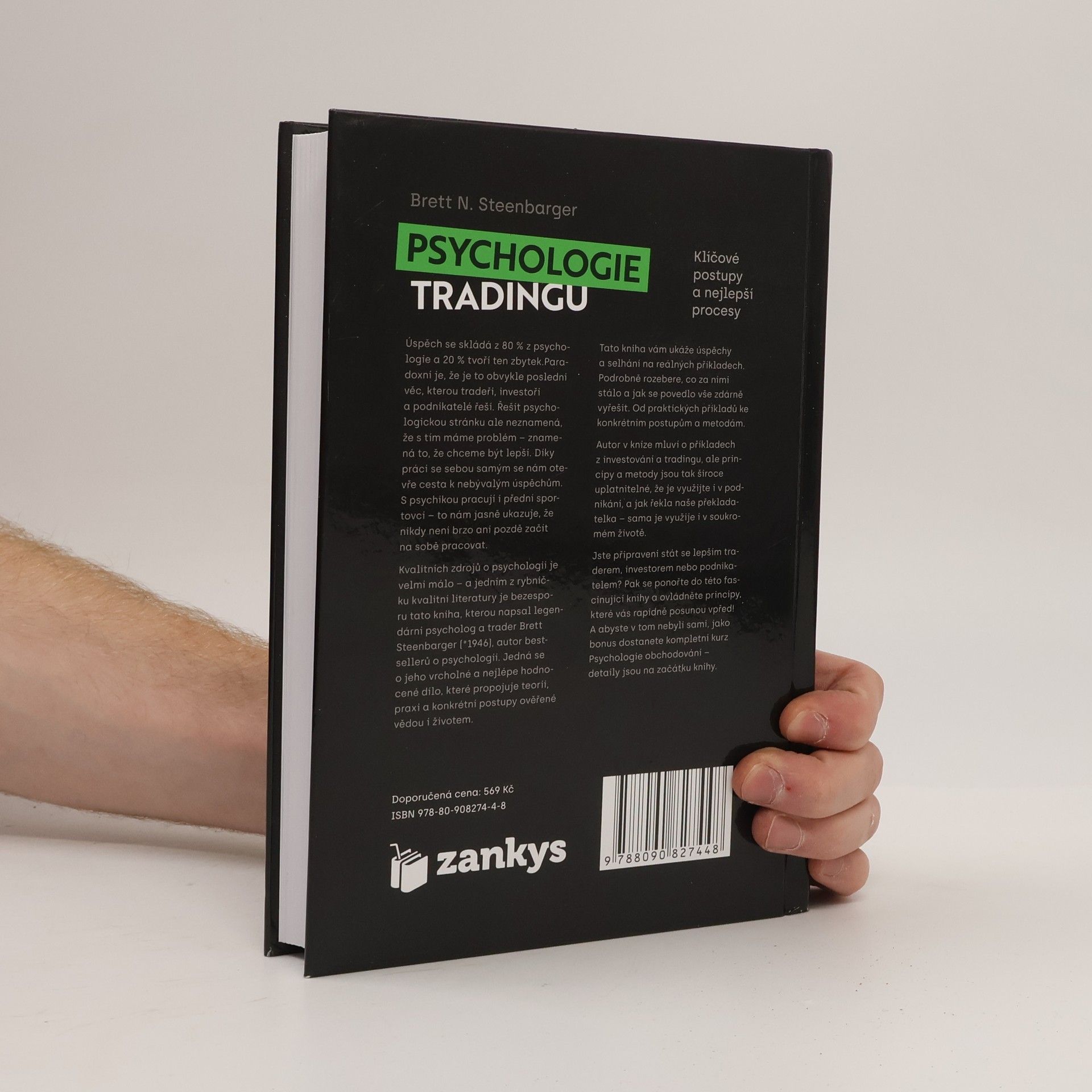 Brett N. Steenbarger Psychologie tradingu