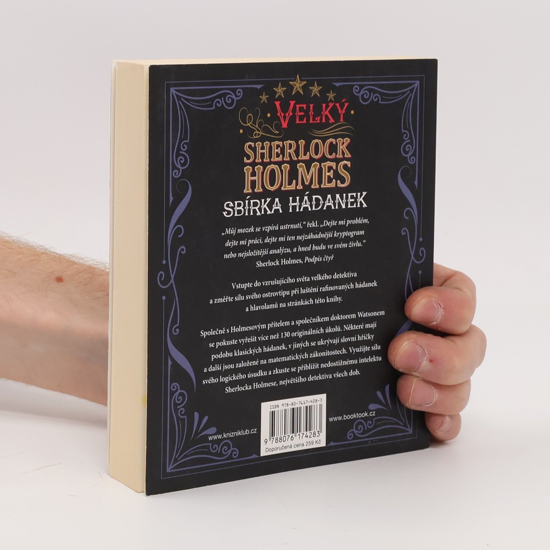 Gareth Moore Velký Sherlock Holmes. Sbírka hádanek inspirovaná největším detektivem všech dob
