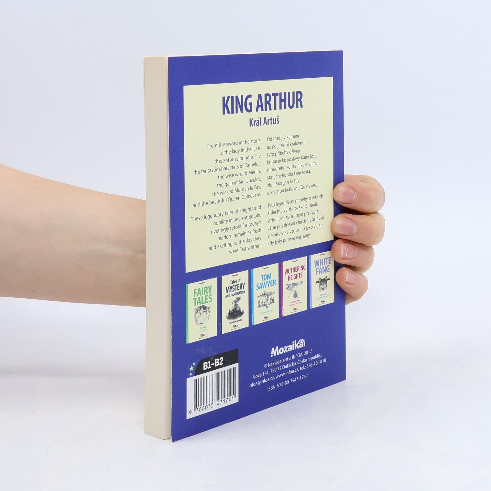 Anna Claybourne Tales of king Arthur = Král Artuš