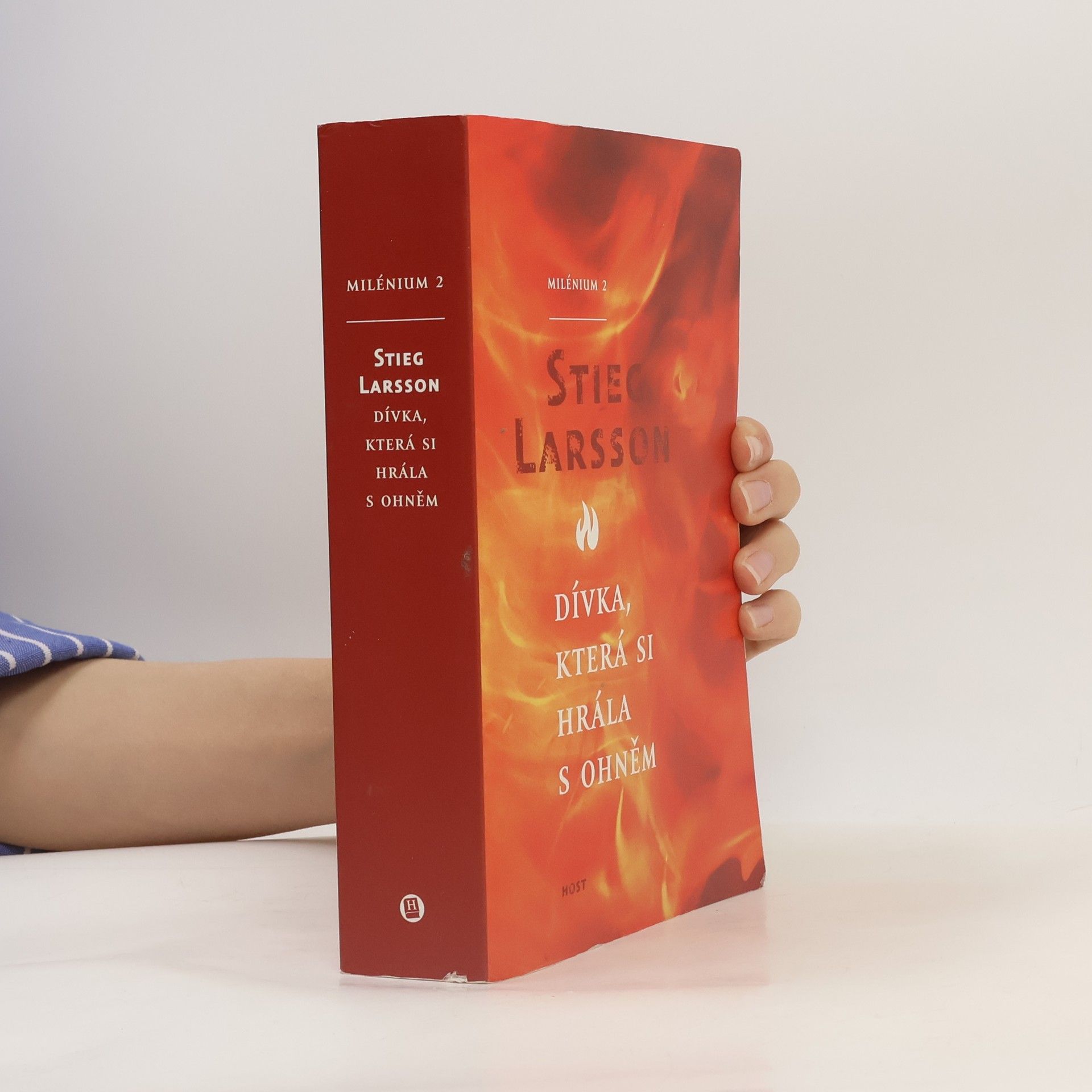 Stieg Larsson Dívka, která si hrála s ohněm