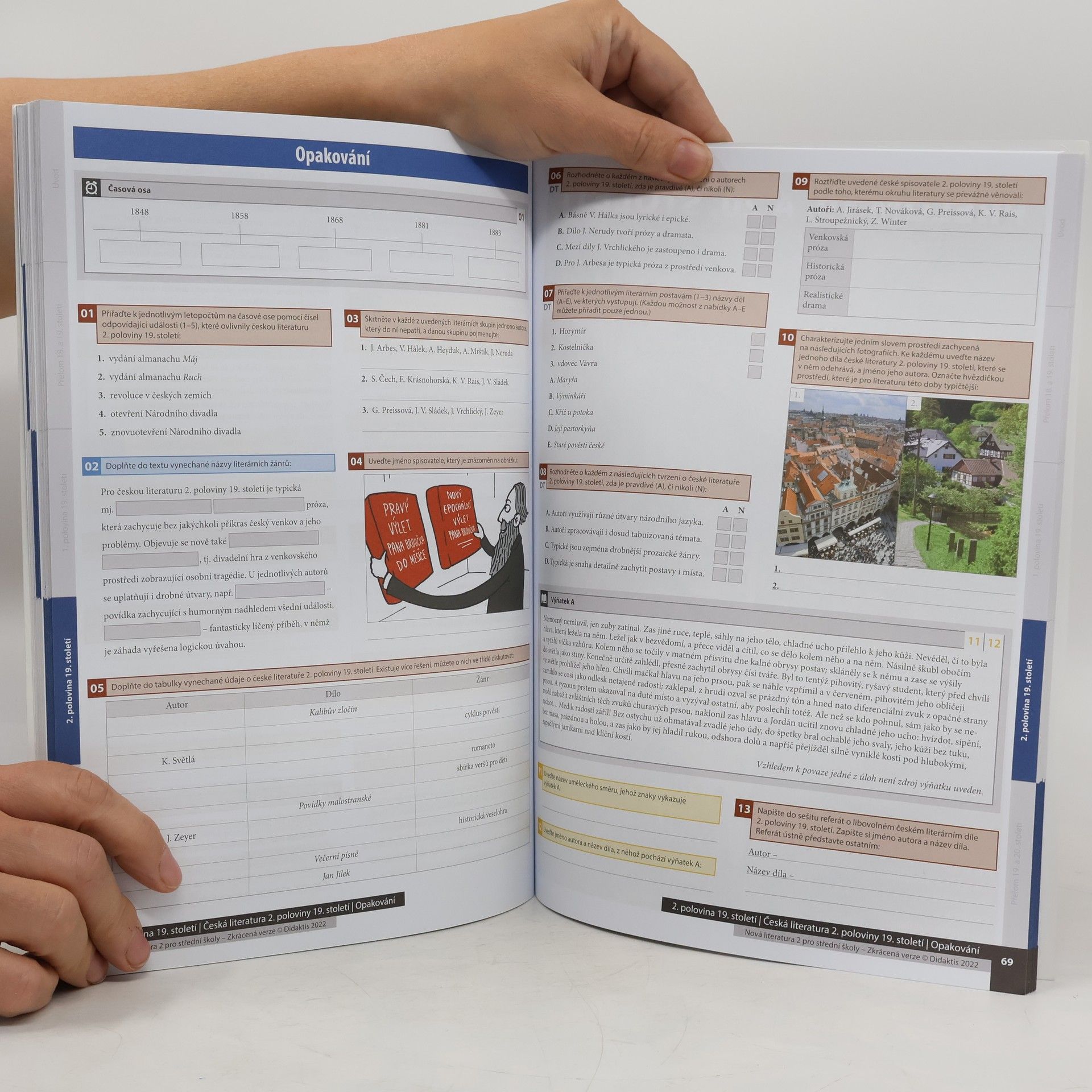 Autorenkollektiv Nová literatura pro střední školy 2 Pracovní sešit