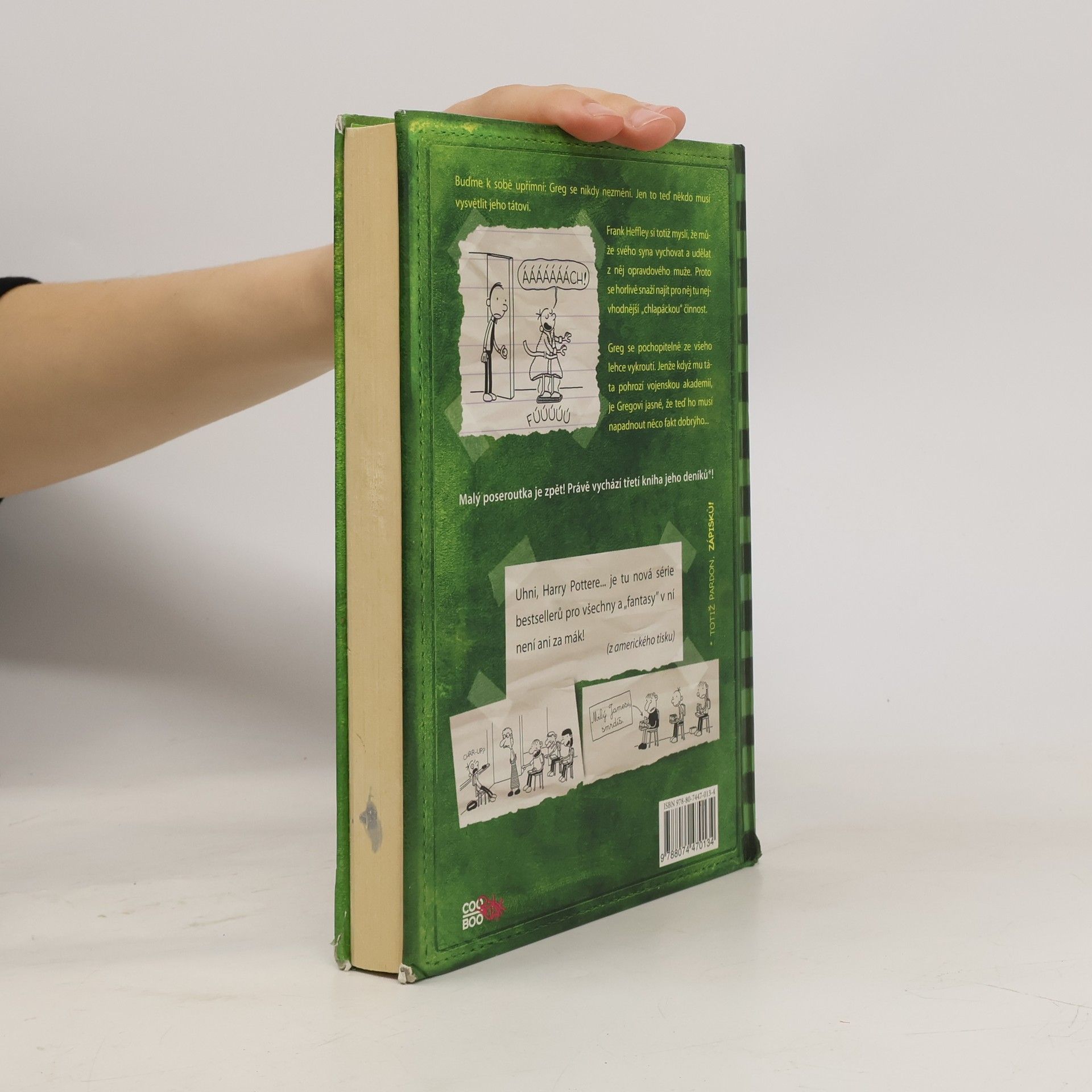 Jeff Kinney Deník malého poseroutky 3. Poslední kapka