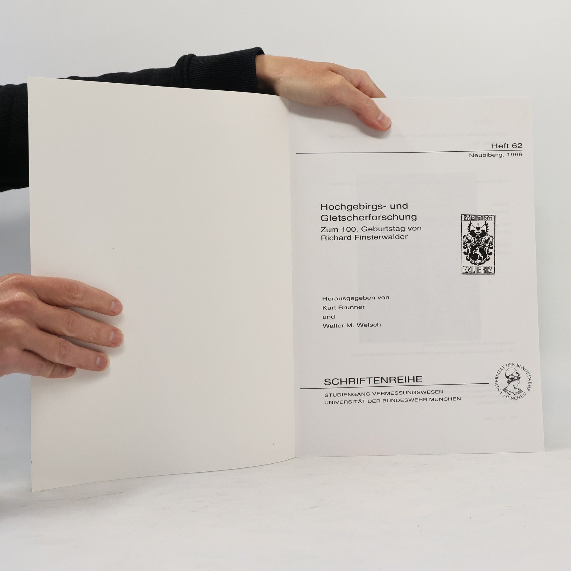 Kurt Brunner Hochgebirgs- und Gletscherforschung