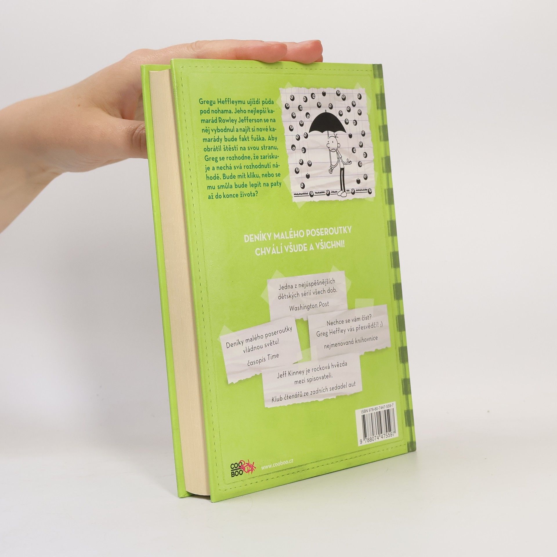 Jeff Kinney Deník malého poseroutky 8. Fakt smůla