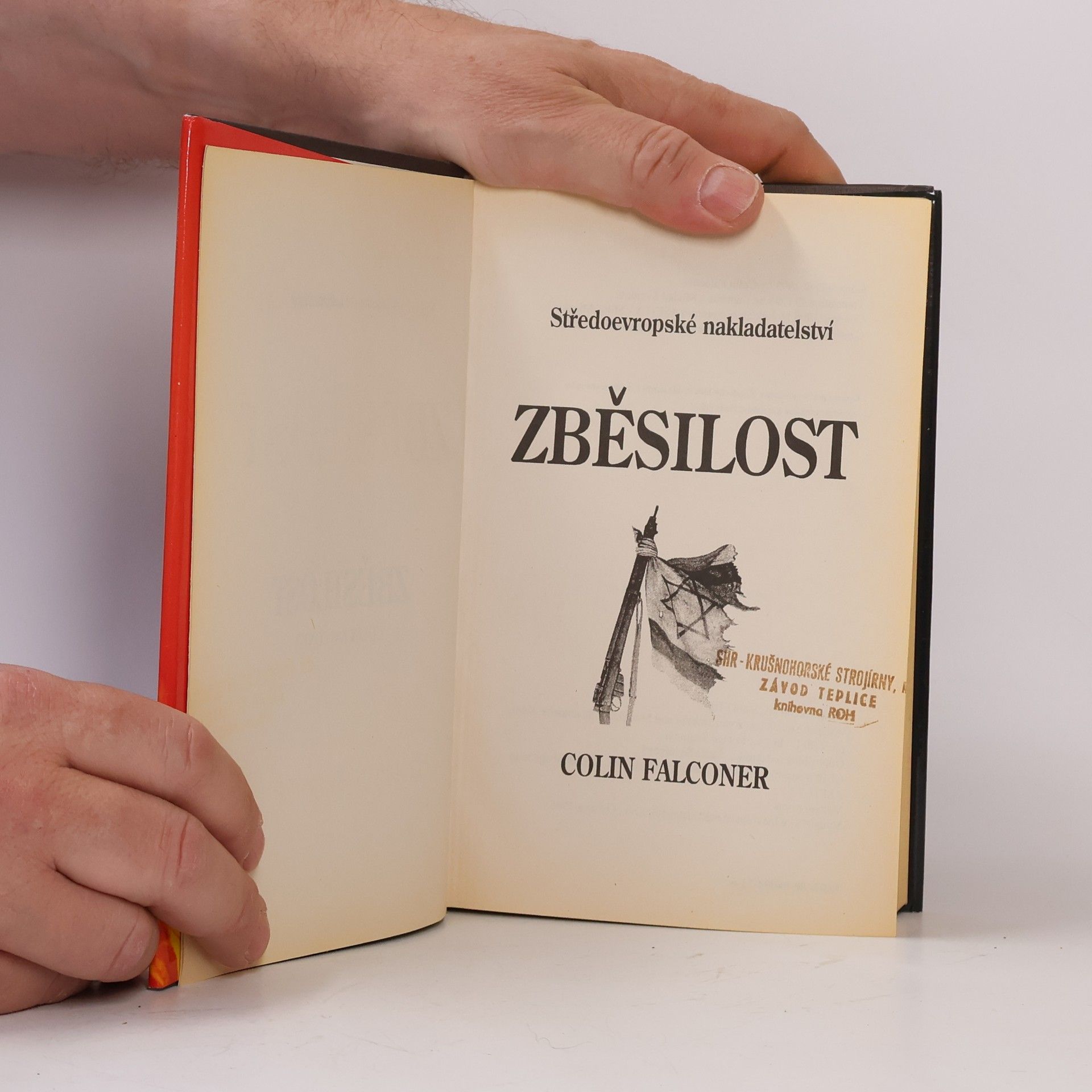 Colin Falconer Zběsilost