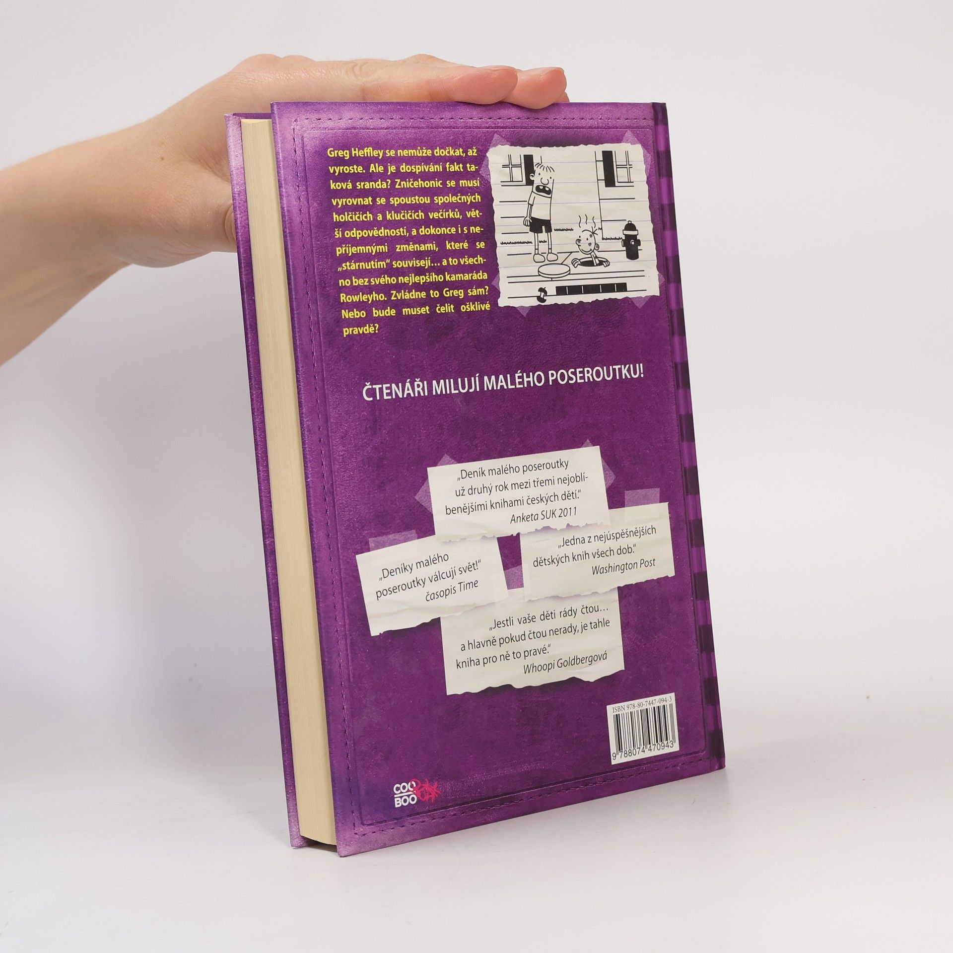 Jeff Kinney Deník malého poseroutky 5. Ošklivá pravda