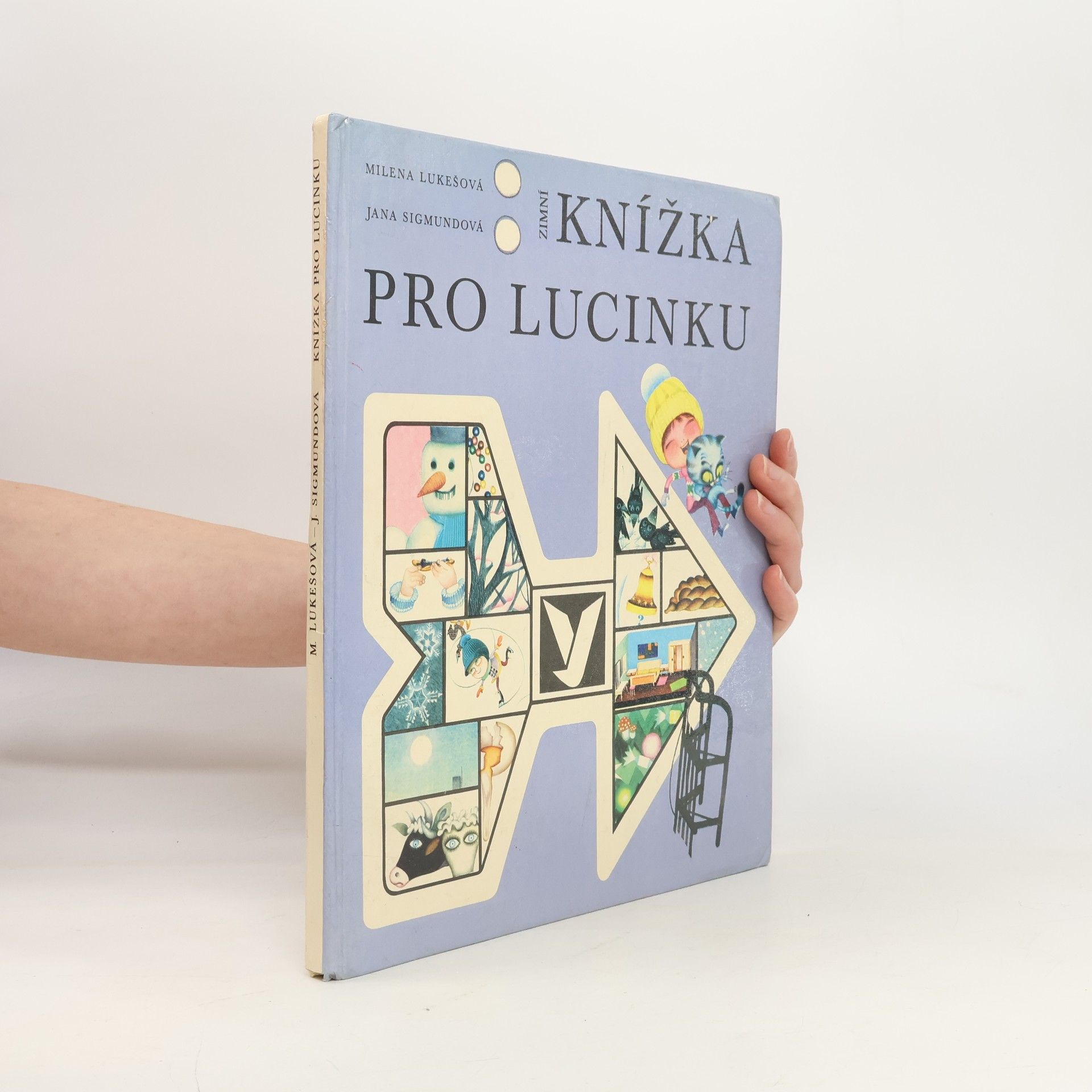 Milena Lukešová Zimní knížka pro Lucinku