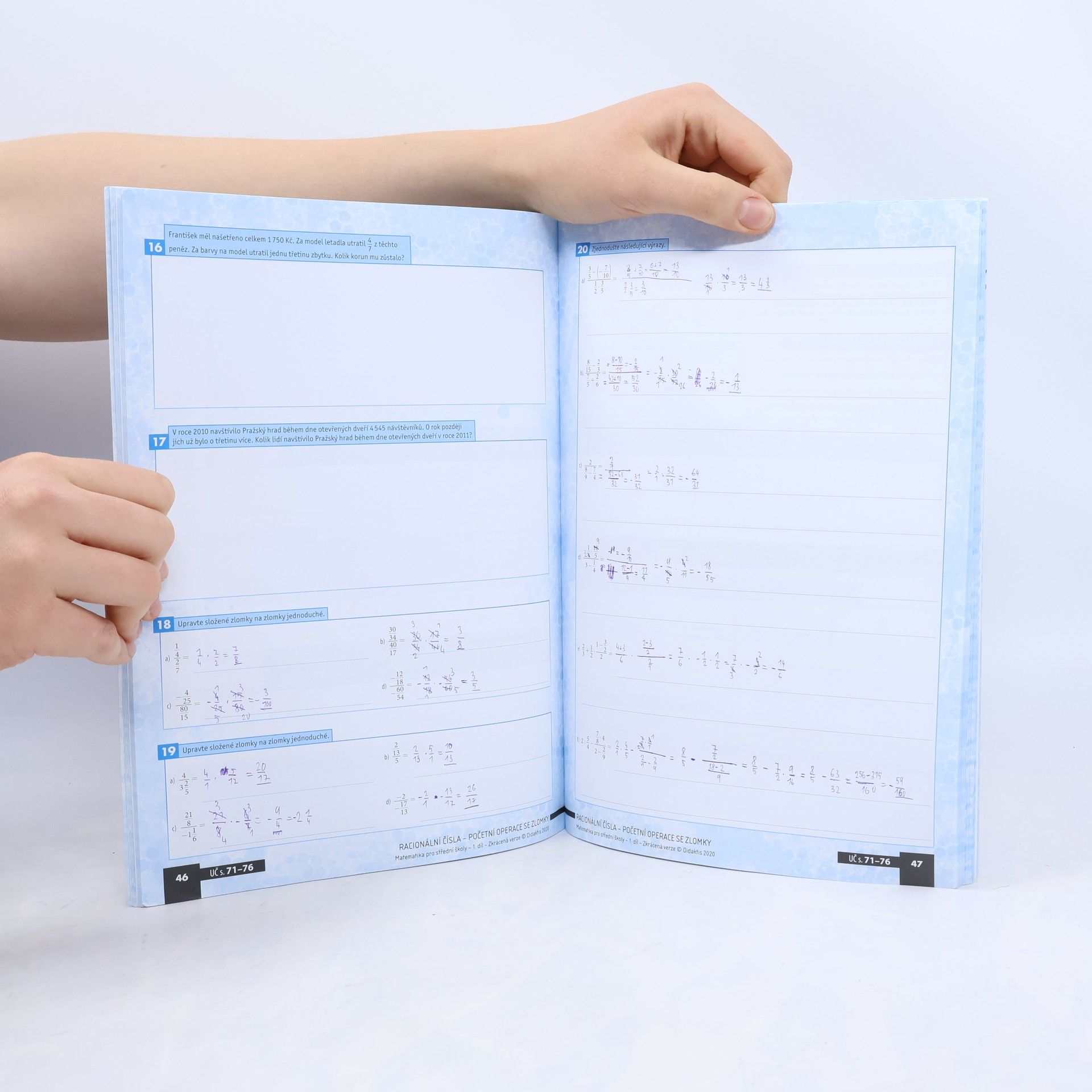 Peter Krupka Matematika pro střední školy. 1. díl, Základní poznatky
