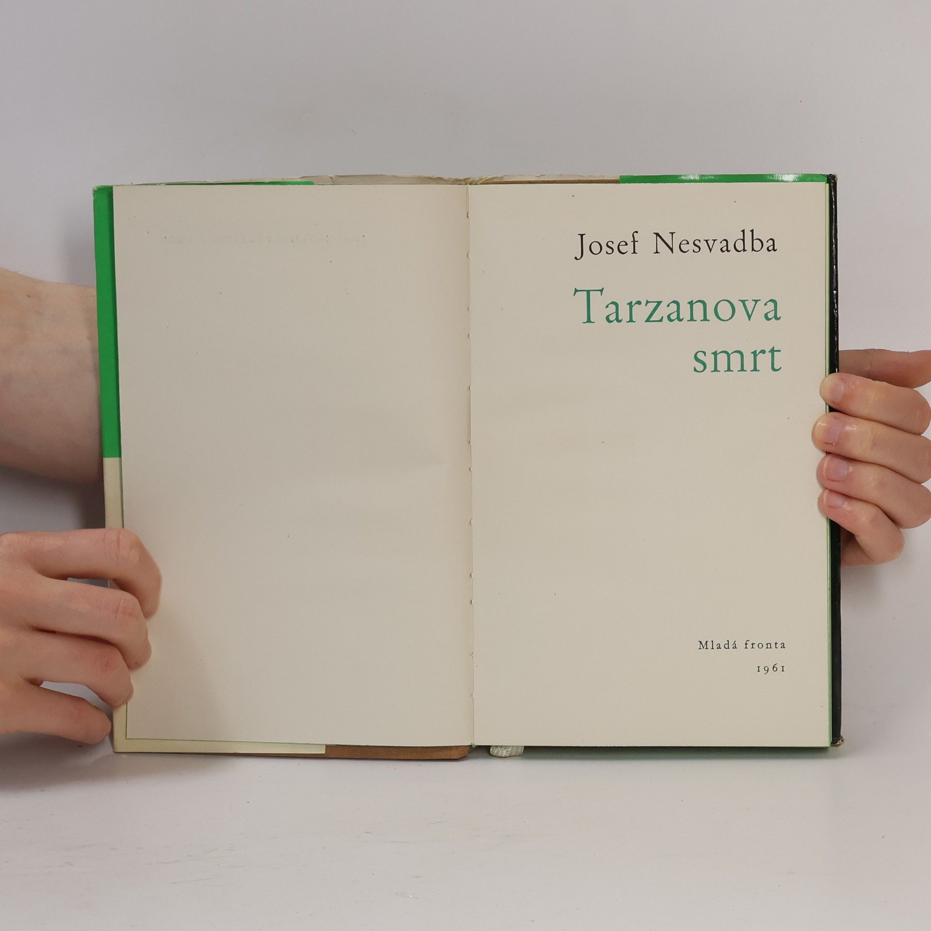 Josef Nesvadba Tarzanova smrt