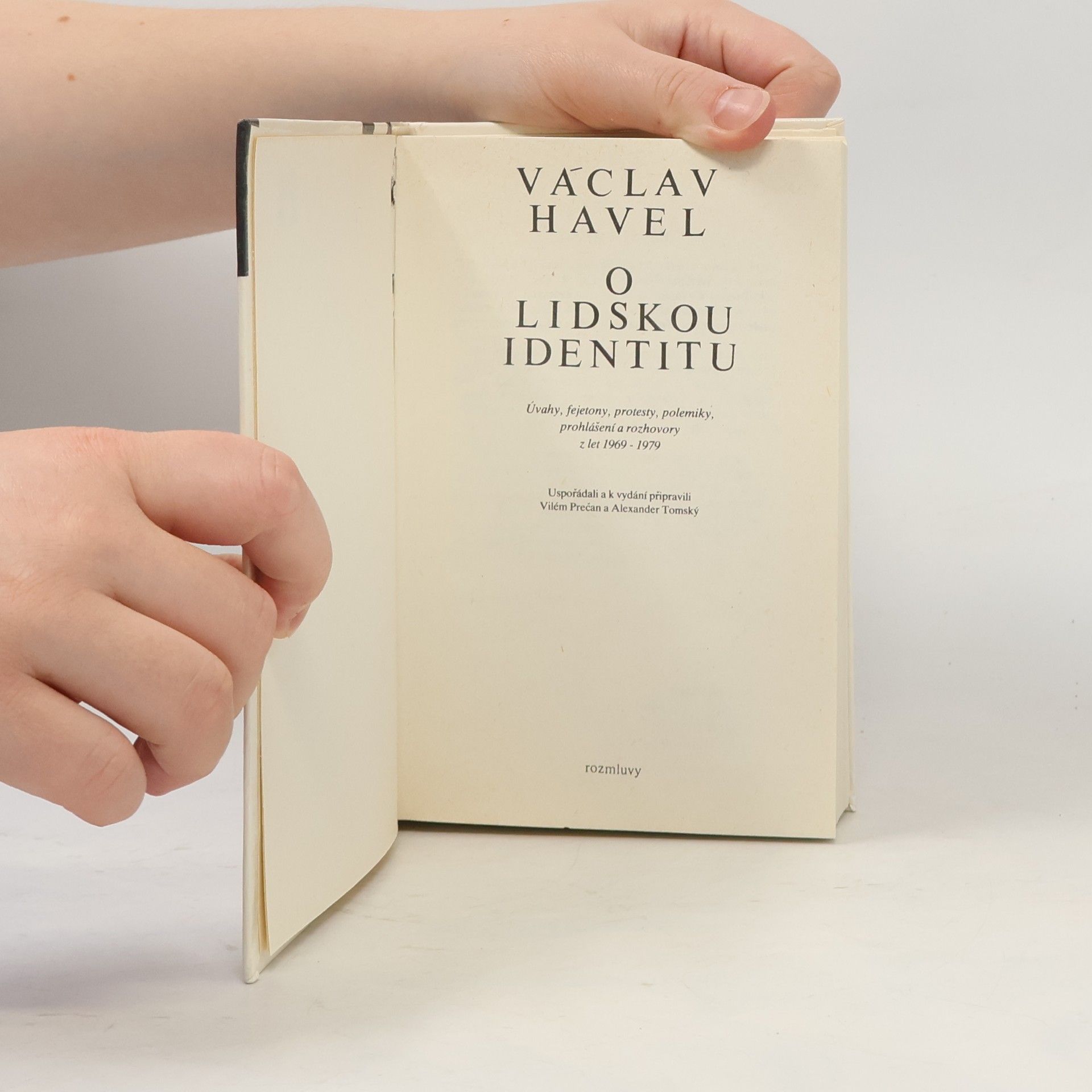 Václav Havel O lidskou identitu