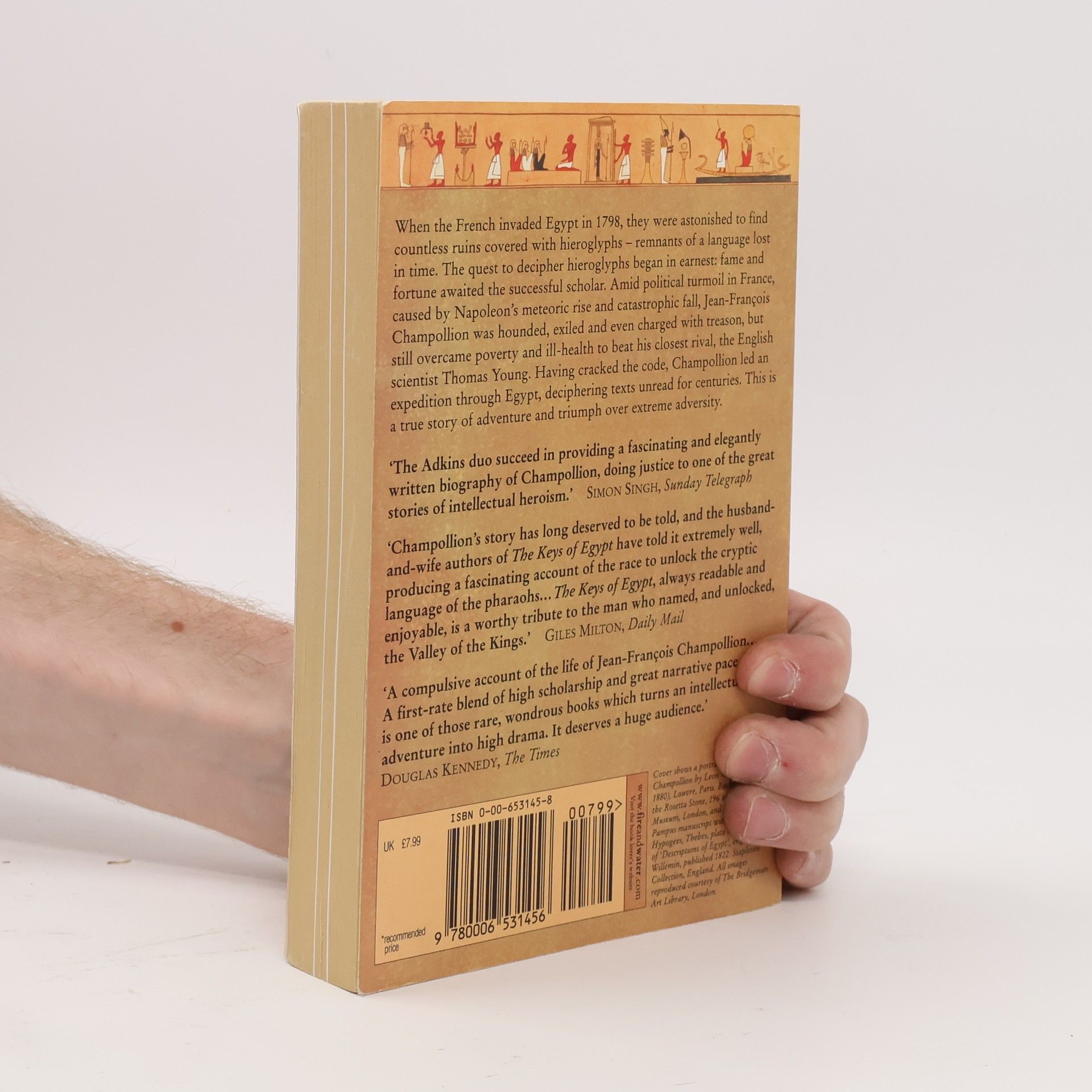 Lesley Adkins The keys of Egypt : the race to read the hieroglyphs