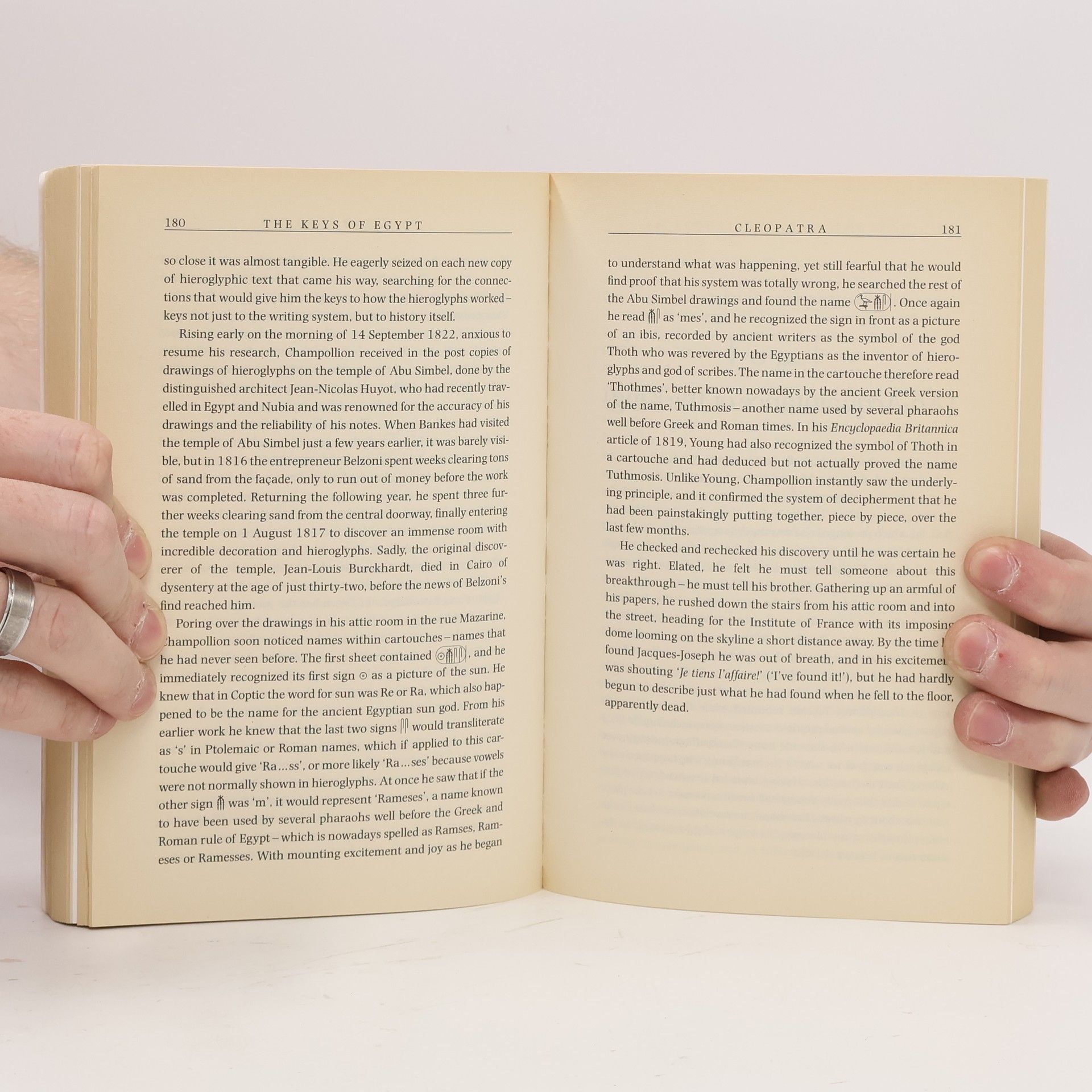 Lesley Adkins The keys of Egypt : the race to read the hieroglyphs