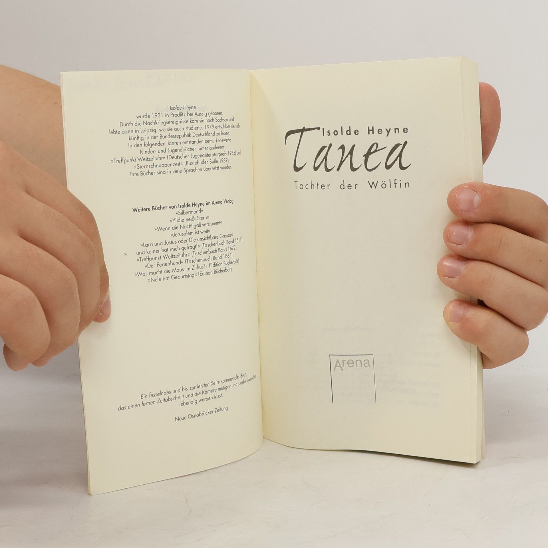 Isolde Heyne Tanea. Tochter der Wölfin