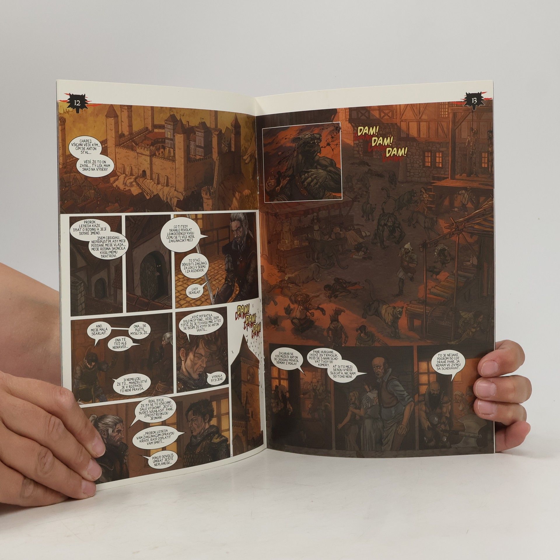 Michal Galek Zaklínač komiks: Zájmy státu 2