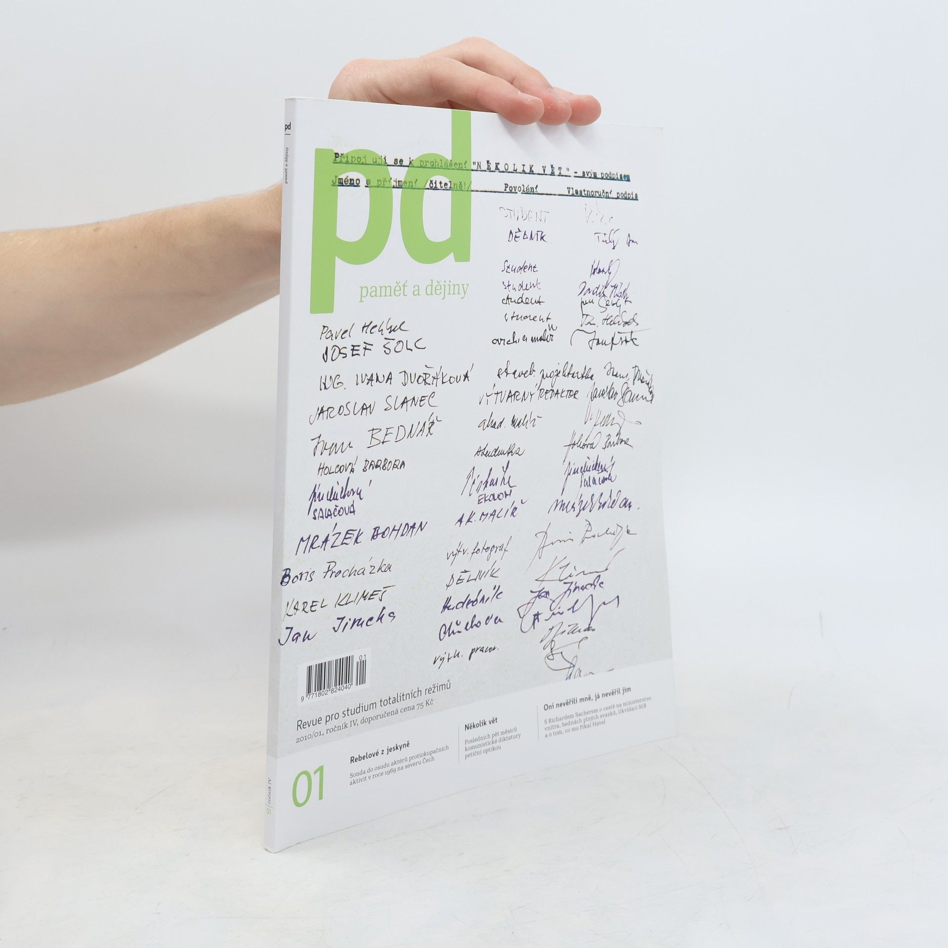 Collectif d'auteurs Paměť a dějiny 1/2010
