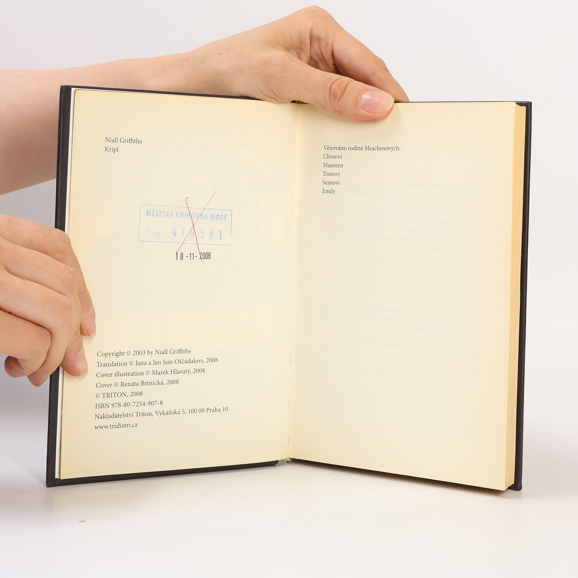 Niall Griffiths Kripl