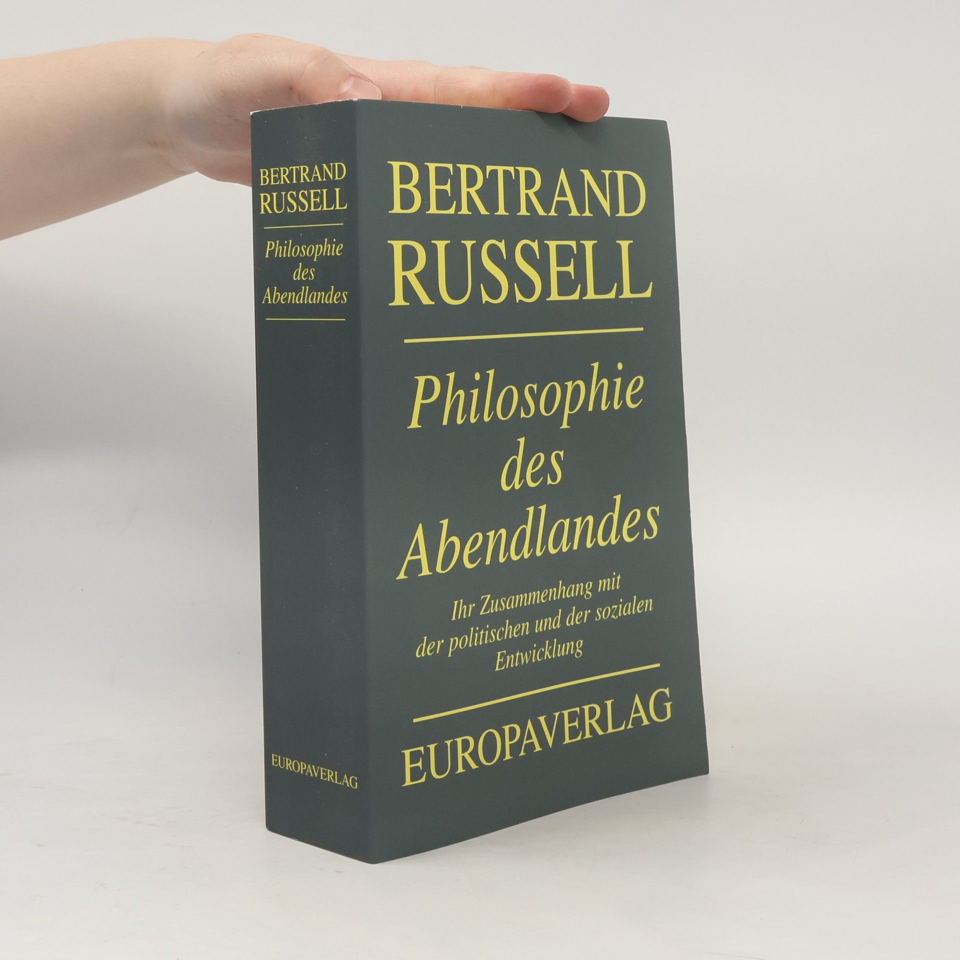 Bertrand Russell Philosophie des Abendlandes