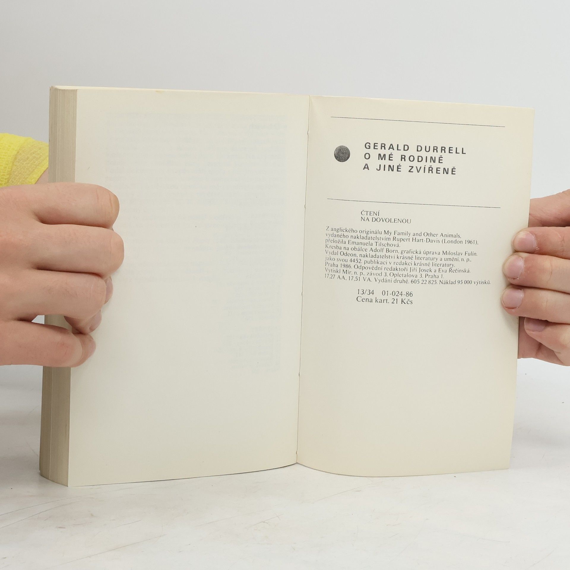 Gerald Durrell O mé rodině a jiné zvířeně