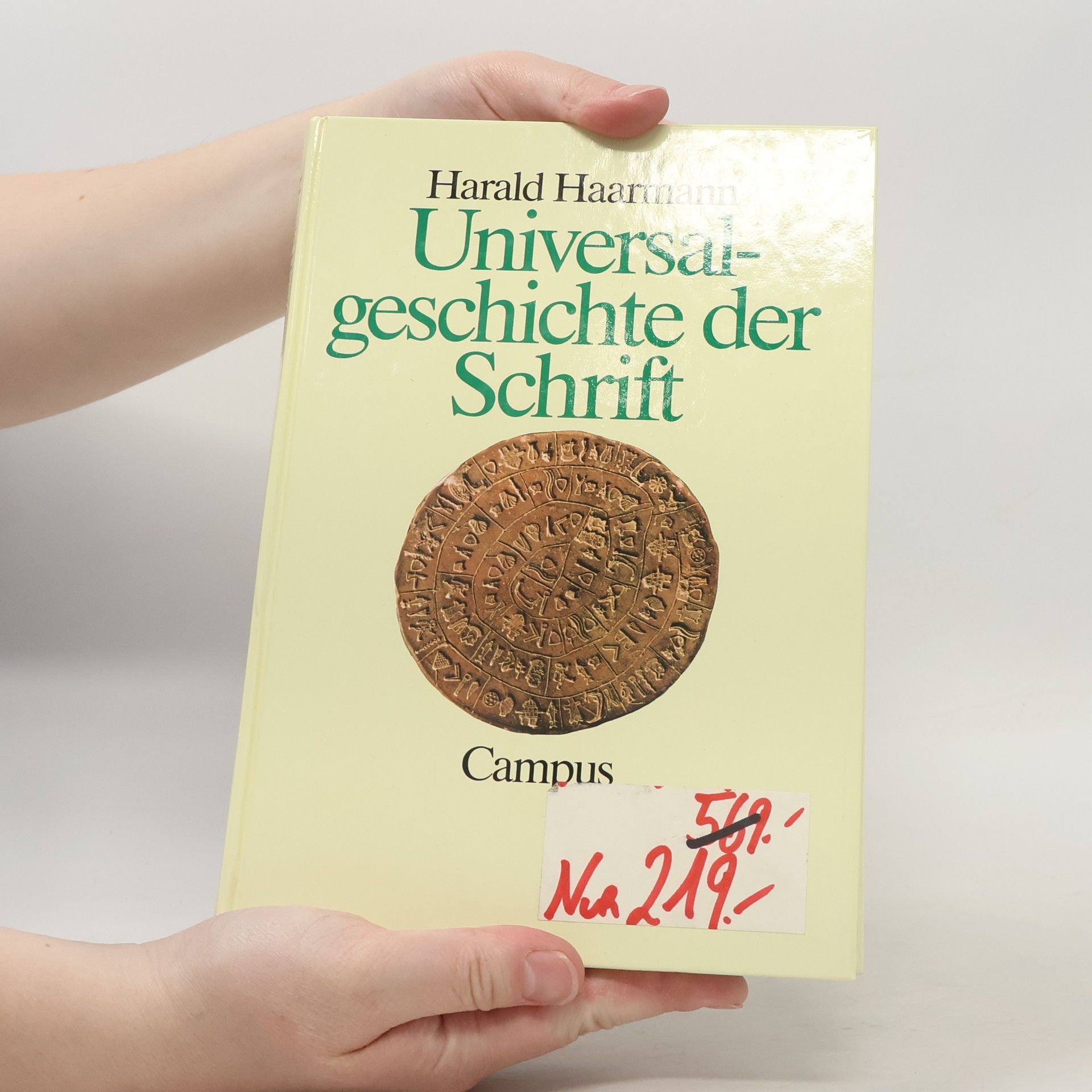 Harald Haarmann Universalgeschichte der Schrift