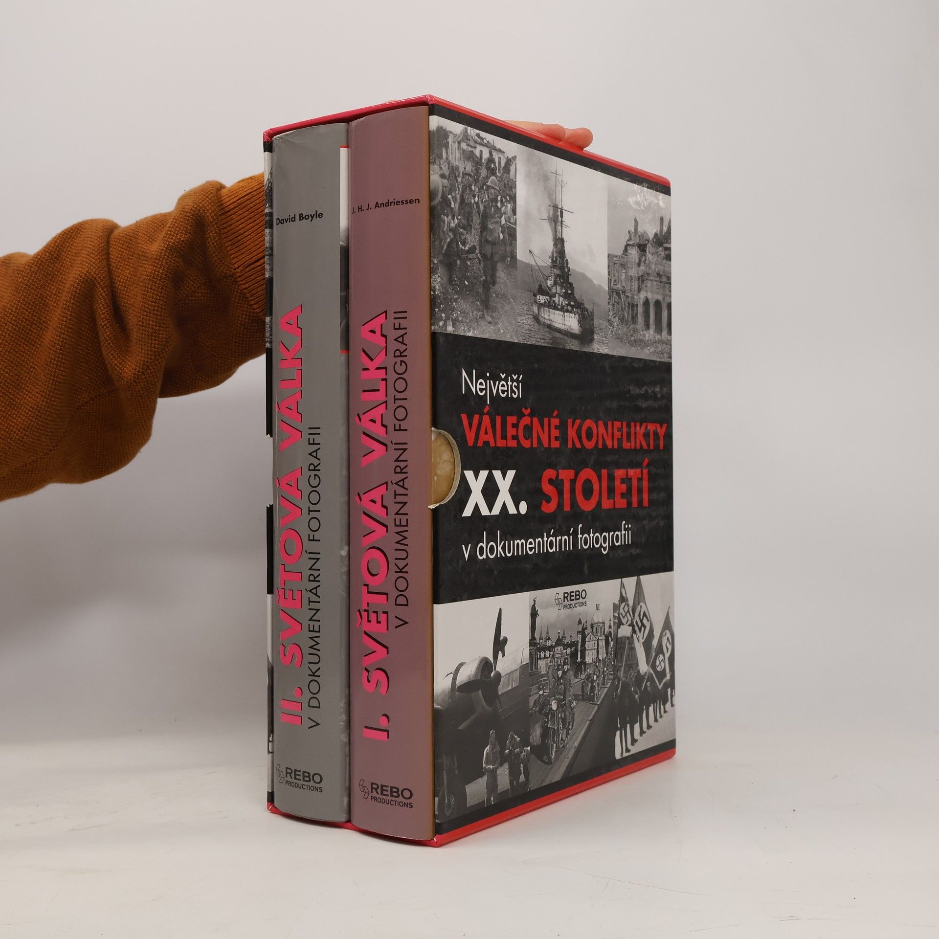 J. H. J. Andriessen Největší válečné konflikty XX. století v dokumentární fotografii