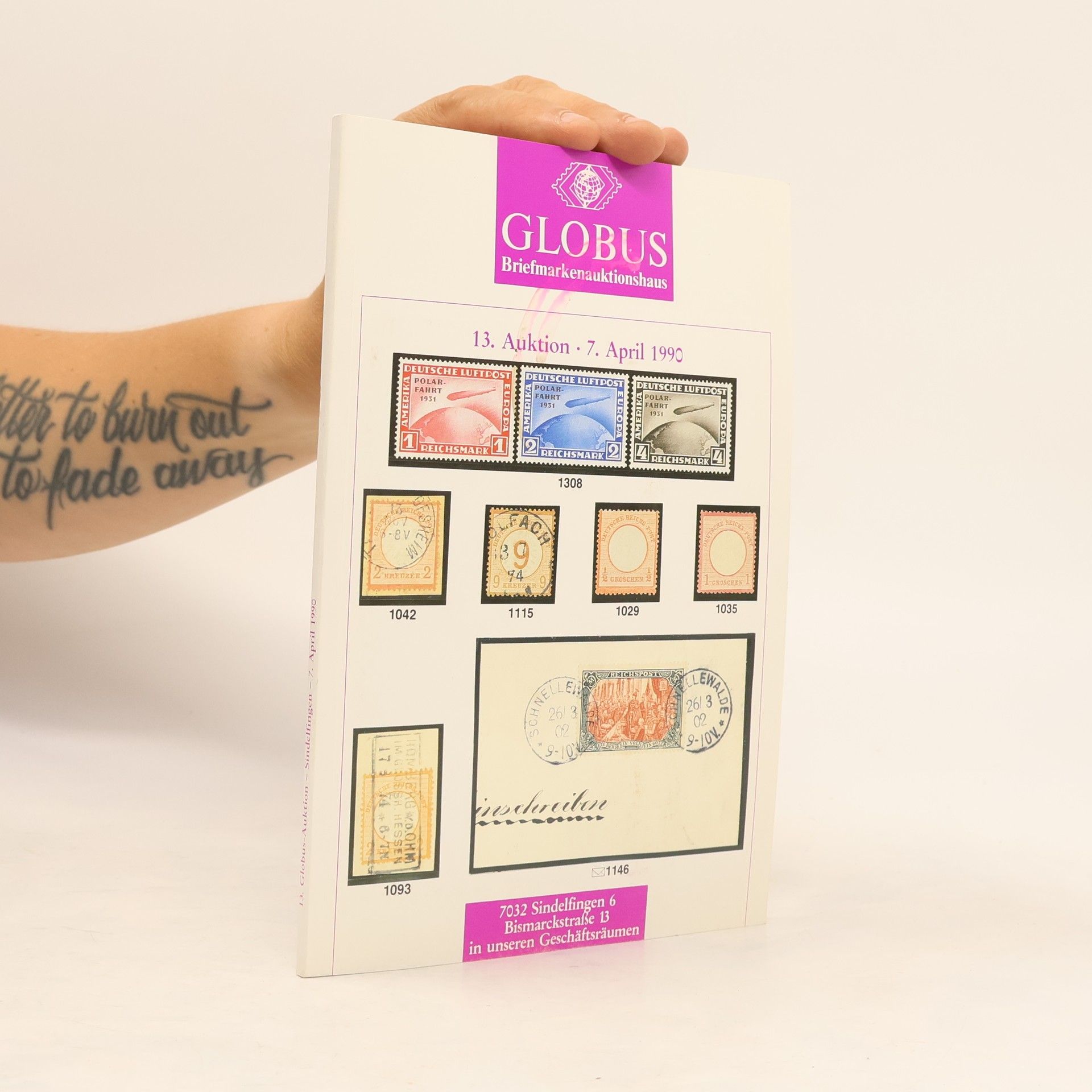 Autorenkollektiv  Globus Briefmarkenauktionshaus 13. Auktion